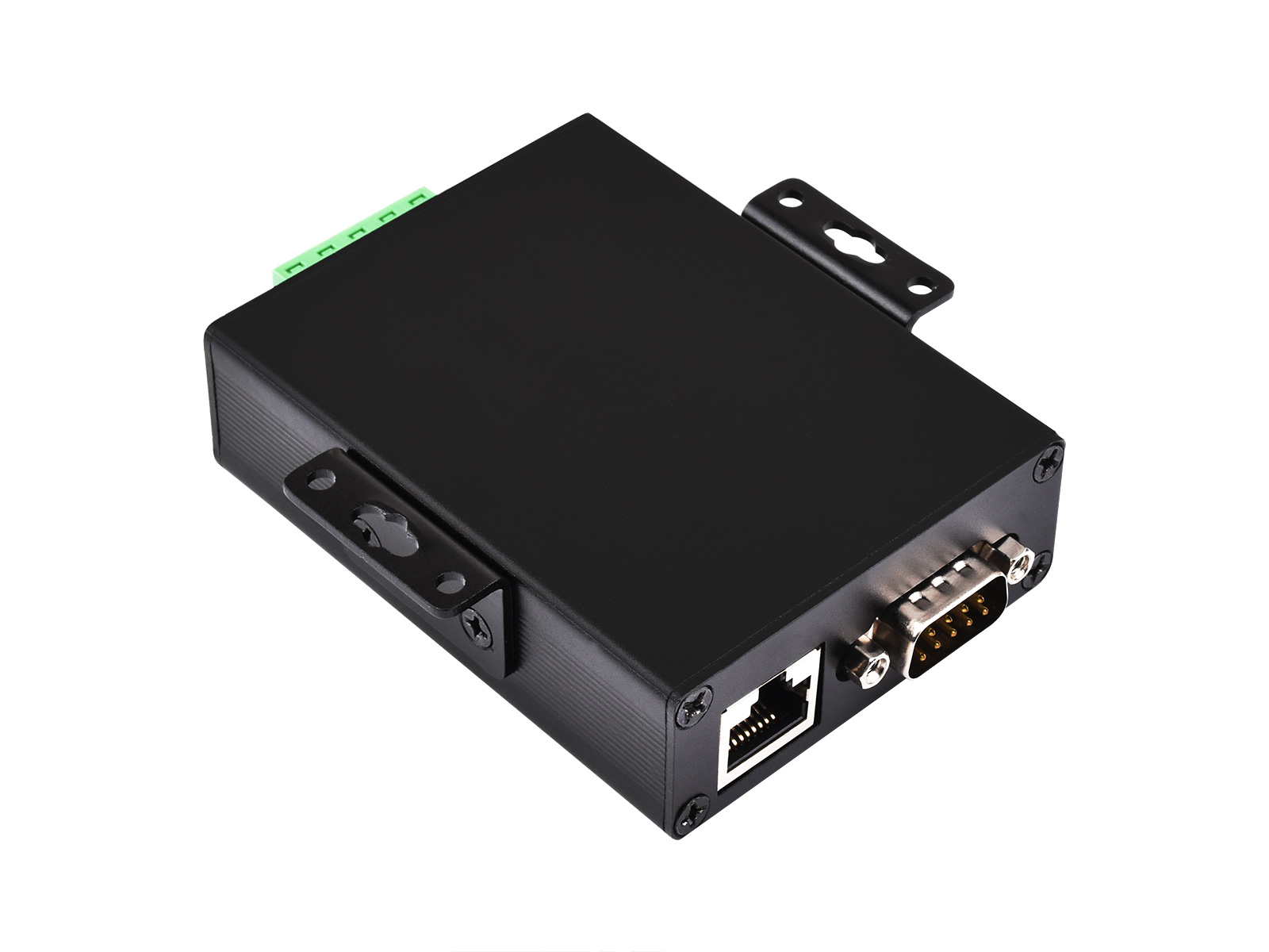Industrieller serieller Server RS232/485 zu WiFi und Ethernet, Modbus-Gateway, MQTT-Gateway, Metallgehäuse