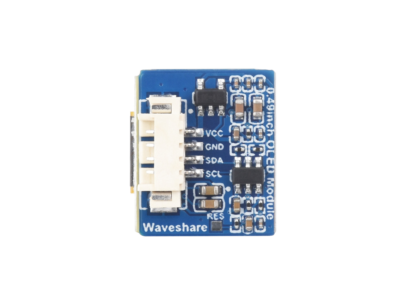 0,49-Zoll-OLED-Displaymodul, 64×32 Auflösung, I2C-Kommunikation, Schwarz/Weiß-Anzeigefarbe