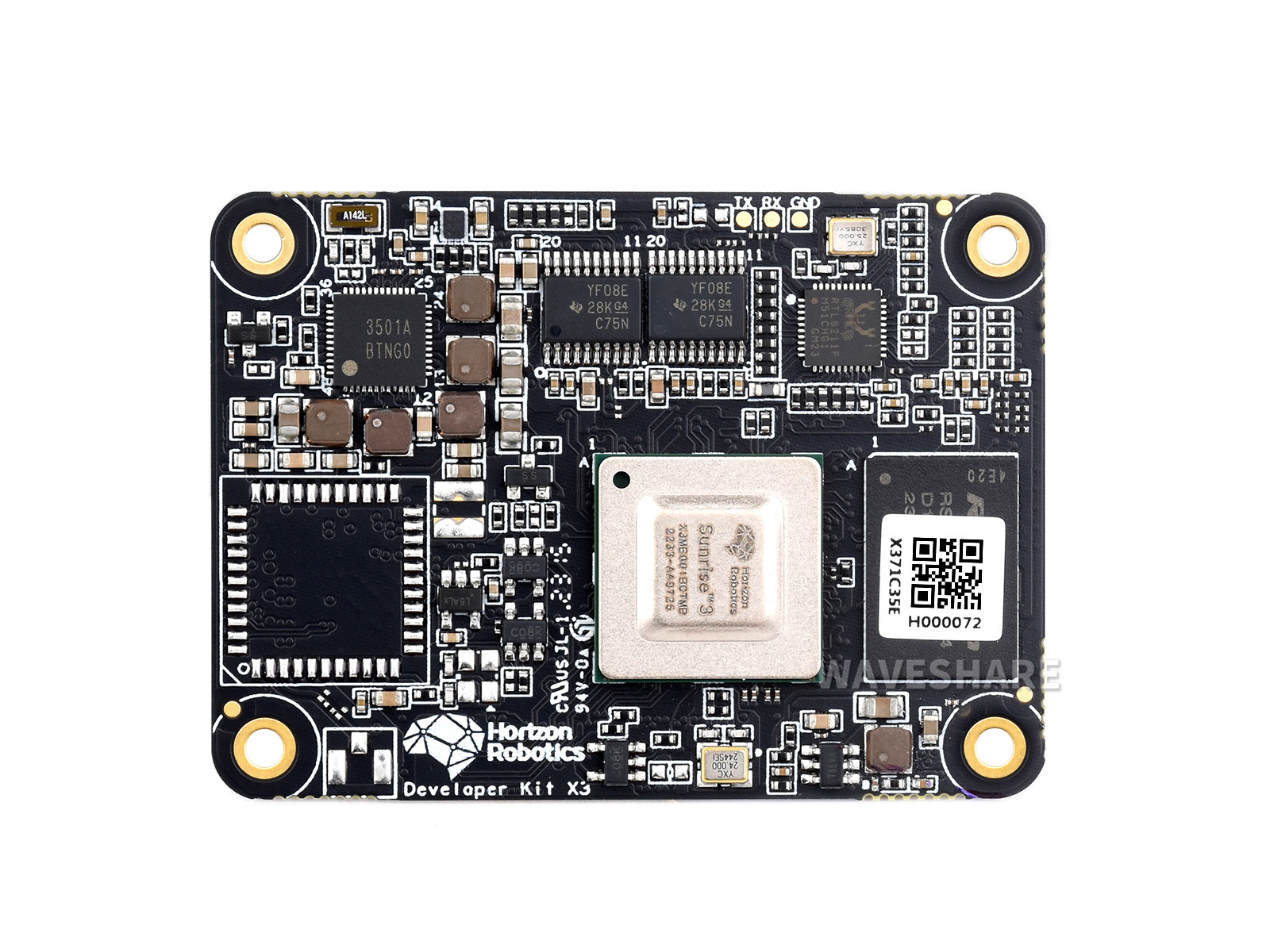D-Robotics RDK X3 Hochleistungs-KI-Modul, BPU (Brain Processing Unit) 5 TOPS Rechenleistung, kompatibel mit Raspberry Pi CM4, Optionen für Wireless / RAM / eMMC