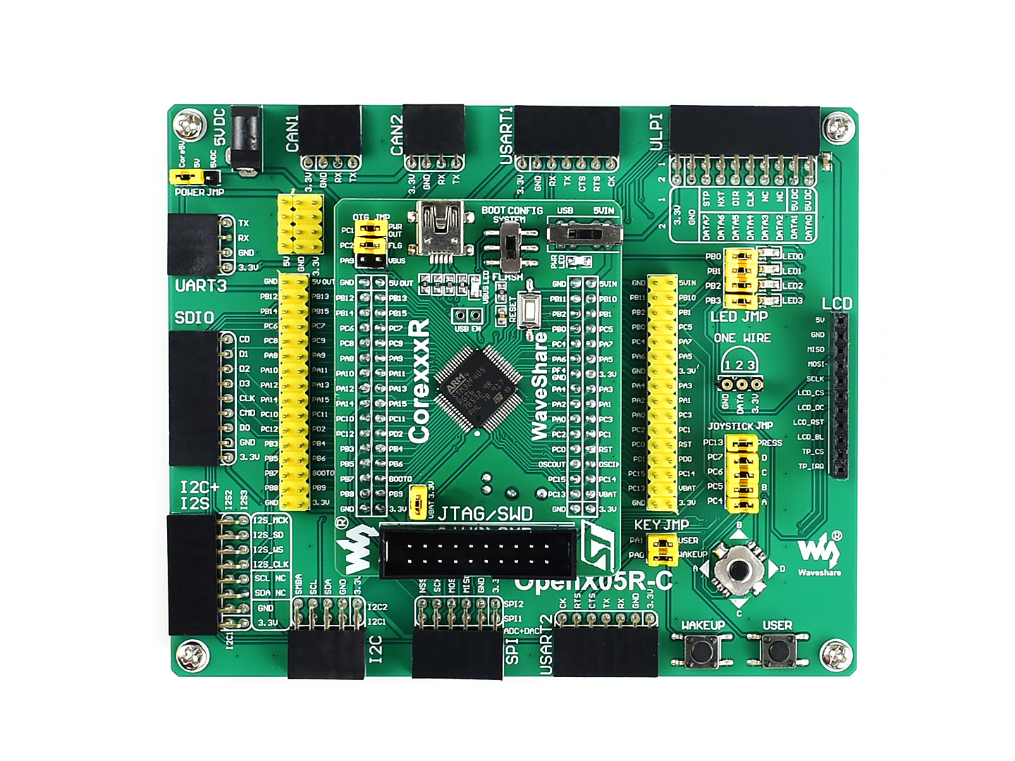 Open405R-C Standard, STM32F4 Entwicklungsboard