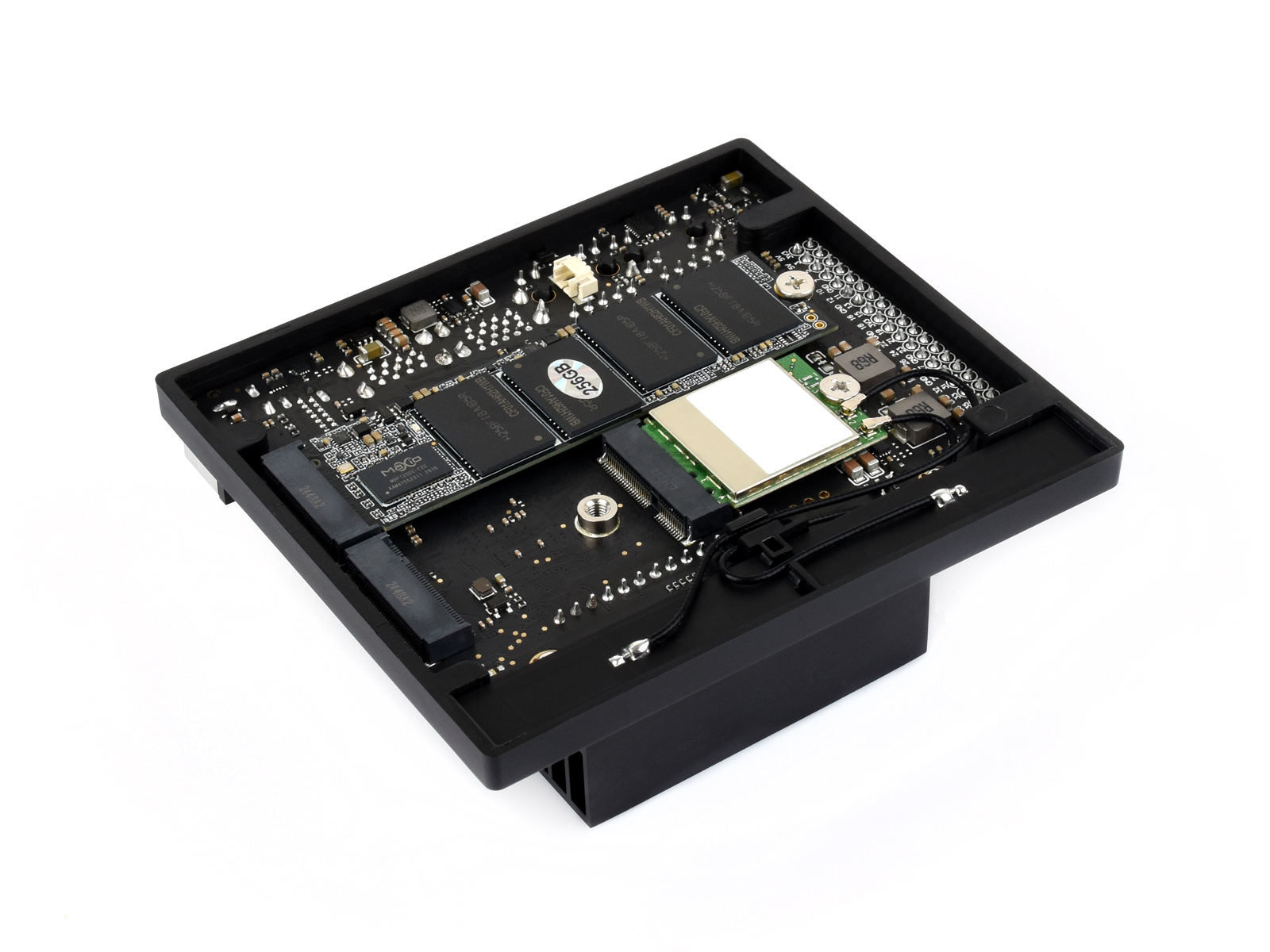 Jetson Orin Nano AI Dual ETH Entwicklungskit für eingebettete und Edge-Systeme, Optionen für 4GB/8GB Speicher Jetson Orin Nano Modul