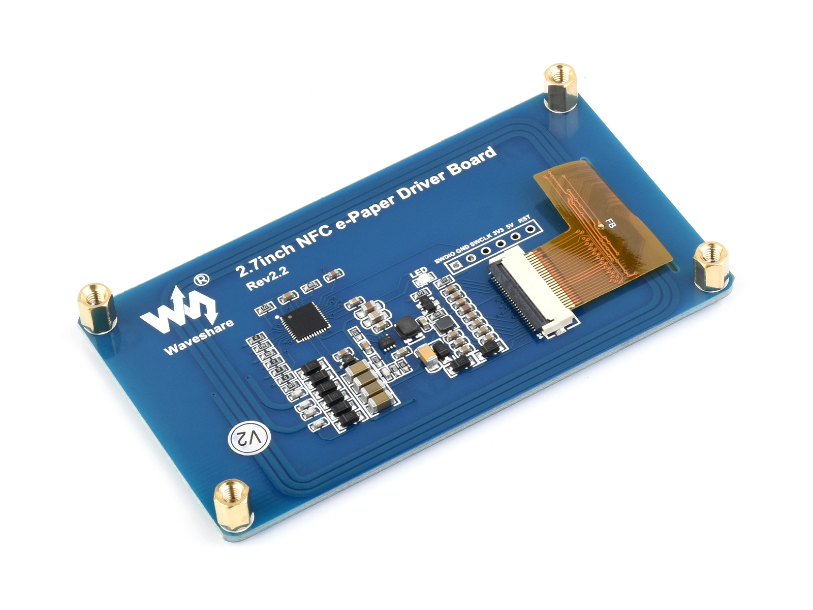 2,7-Zoll passives NFC-betriebenes E-Paper-Modul, ohne Batterie