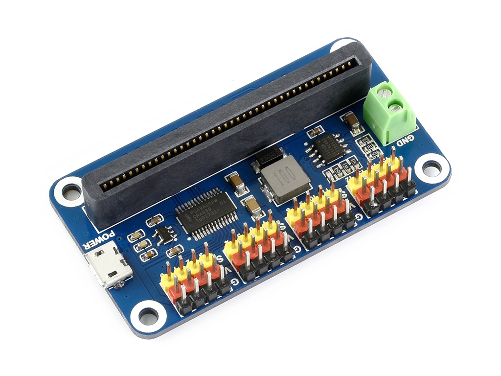 Servo-Treiber für micro:bit, 16-Kanal, 12-Bit, I2C