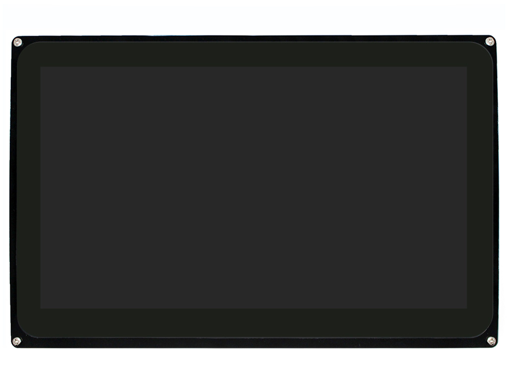 10,1-Zoll kapazitiver Touchscreen-LCD (H) mit Gehäuse, 1024×600, HDMI, Unterstützung verschiedener Systeme