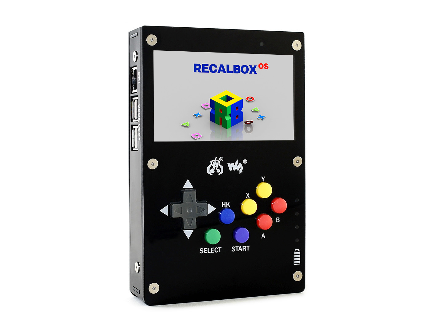 GamePi43, tragbare Videospielkonsole auf Basis von Raspberry Pi