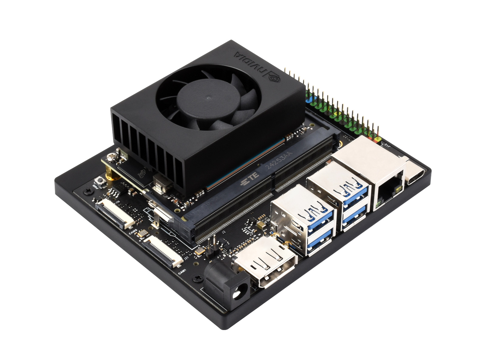Jetson Orin Nano KI-Entwicklungsset für eingebettete und Edge-Systeme, Optionen für 4GB/8GB Speicher Jetson Orin Nano Modul
