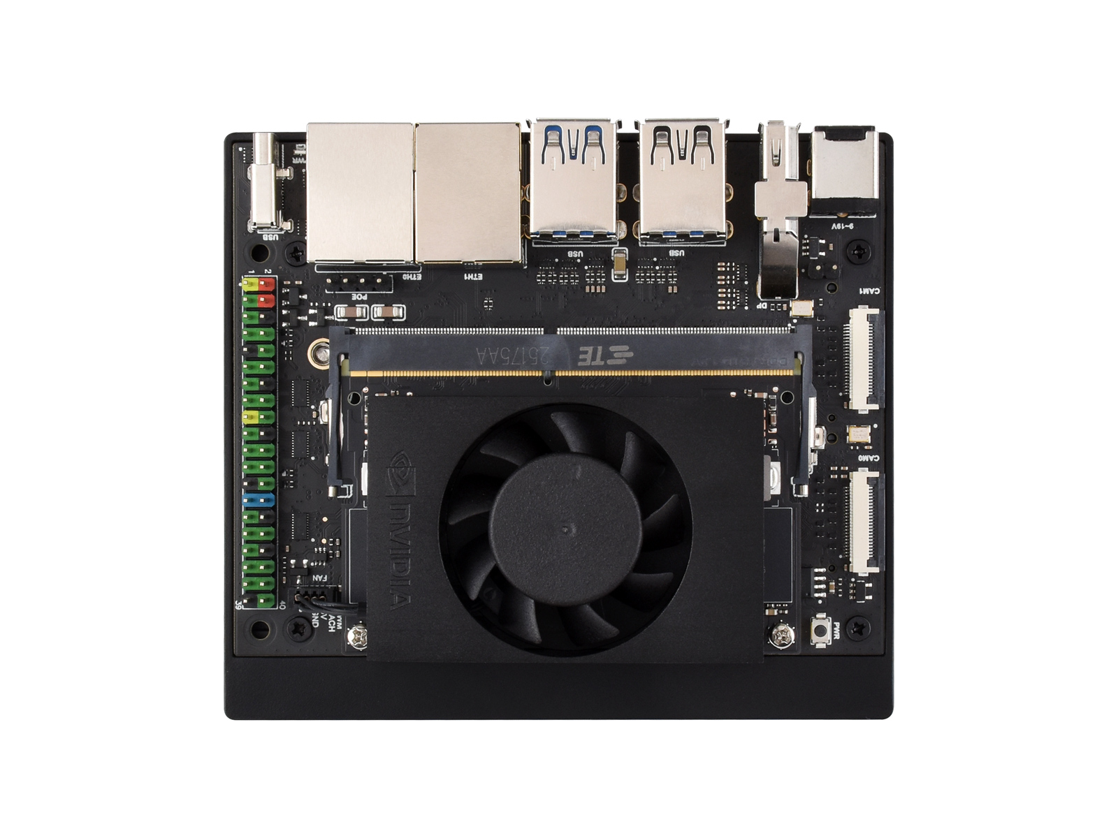 Jetson Orin NX AI Dual ETH Entwicklungskit für eingebettete und Edge-Systeme, Optionen für 8GB/16GB Speicher Jetson Orin NX Modul