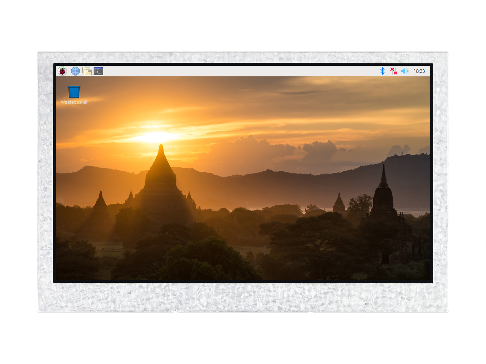 4,3-Zoll-DSI-Display, 800 × 480, IPS/QLED-Panel, schlankes und leichtes Design, Touch-Funktion optional