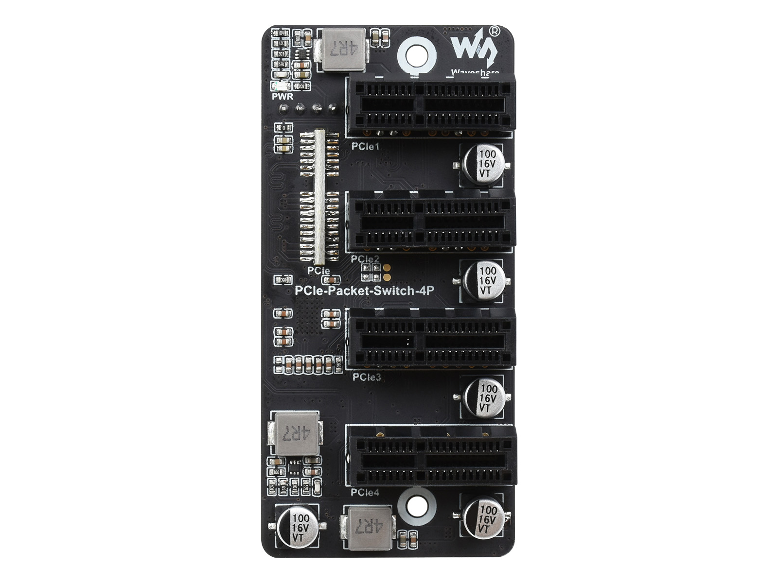 Erweiterter 4-Ch PCIe Gen 2 ×1 Expander, stabile Leistung, treiberfrei