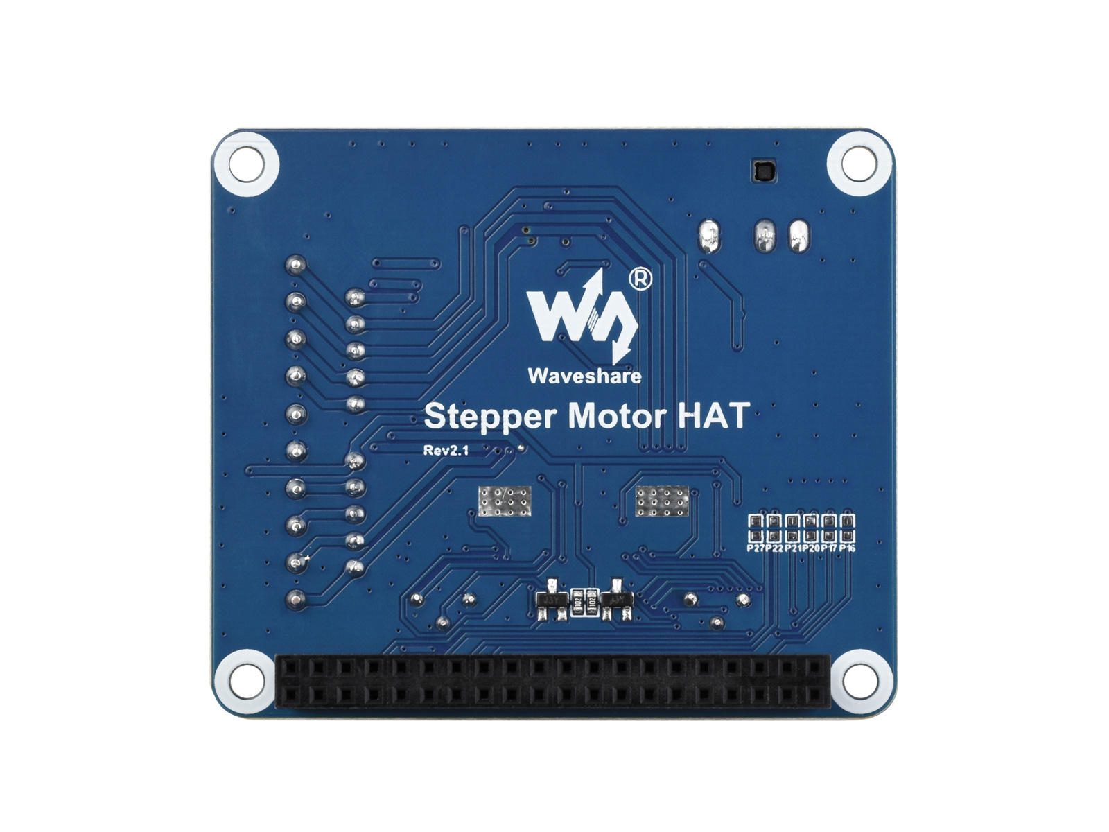Schrittmotor-HAT für Raspberry Pi, treibt zwei Schrittmotoren an