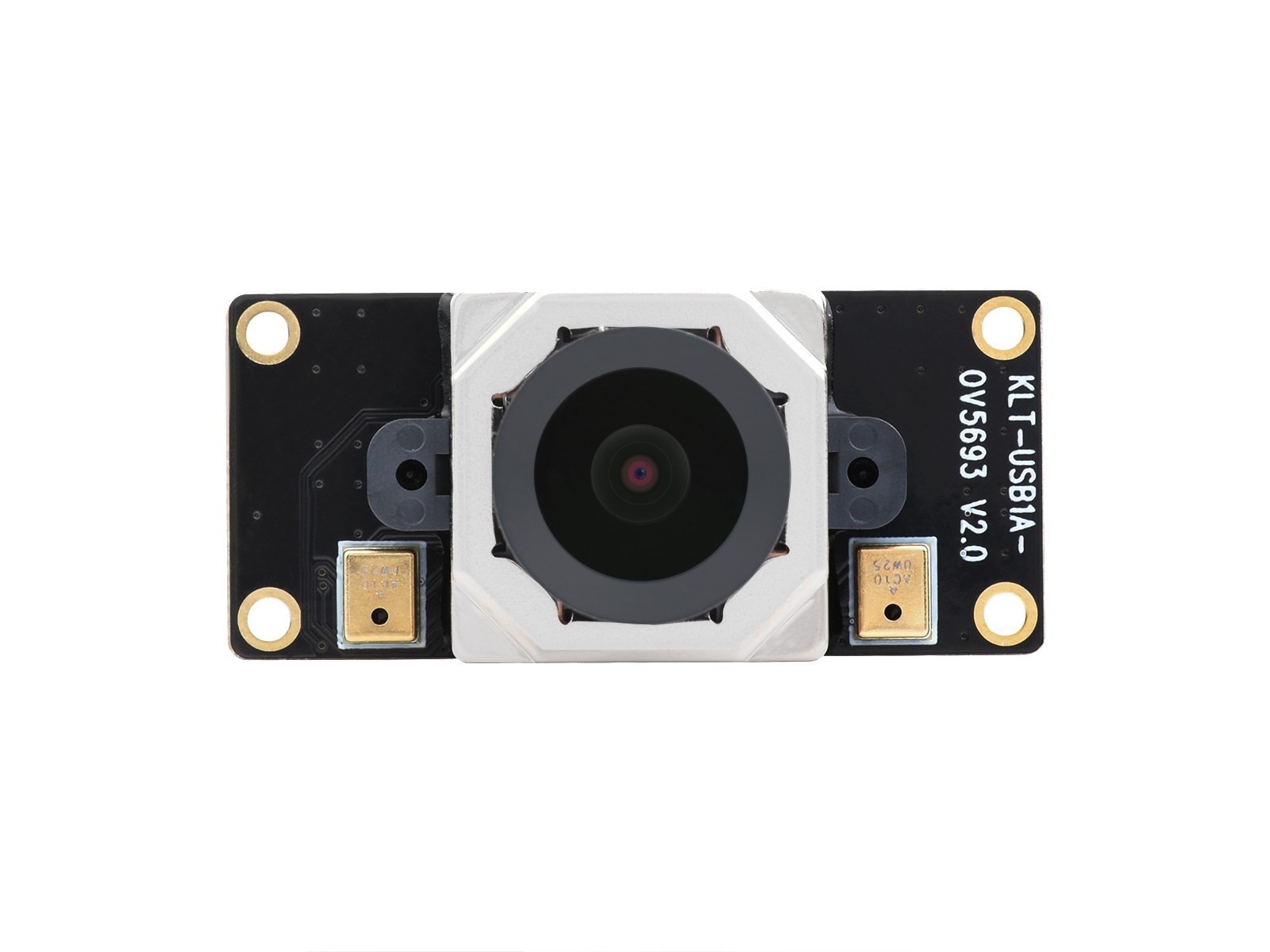 OV5693 5MP USB-Kamera, Festbrennweite, Autofokus, M12-Kameramodul, mit zwei integrierten Mikrofonen
