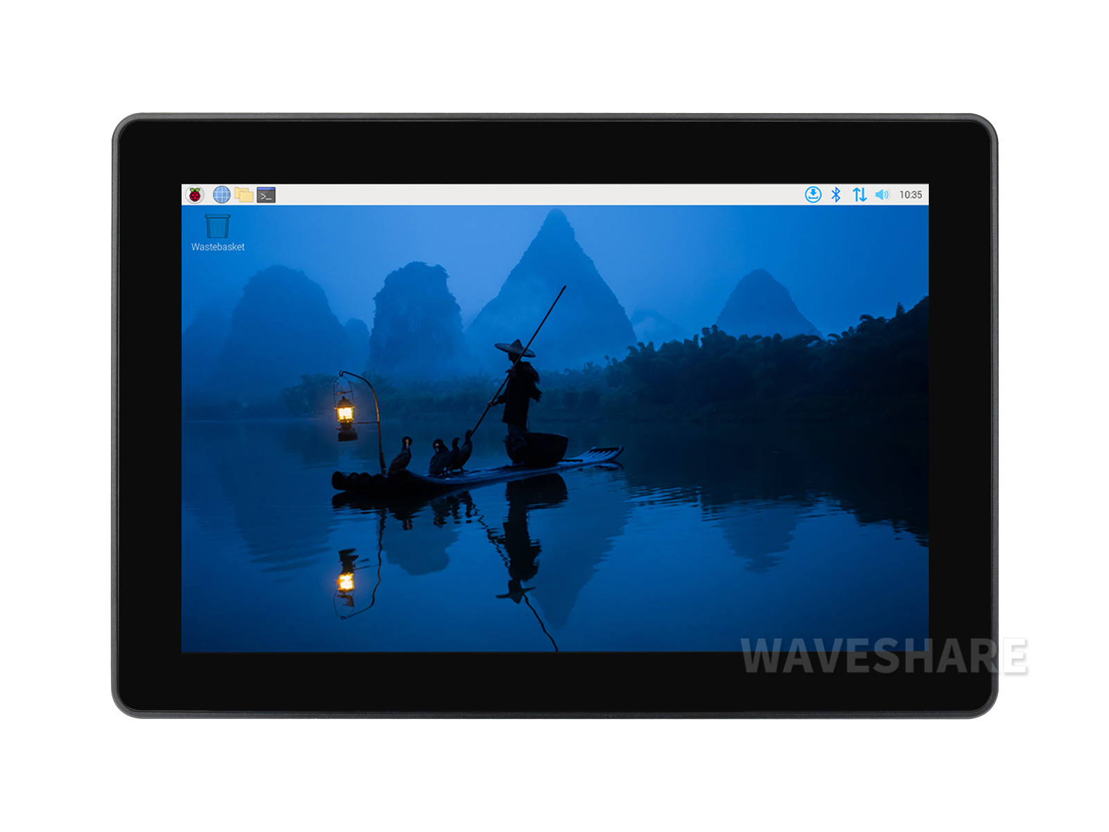 Industrielles HMI All-in-One-Touchdisplay für Raspberry Pi, Optionen für 8 Zoll / 10,1 Zoll, unterstützt Dual-4K-HDMI-Ausgang, 10-Punkt-Touch, optische Bindung, Aluminiumlegierungsgehäuse