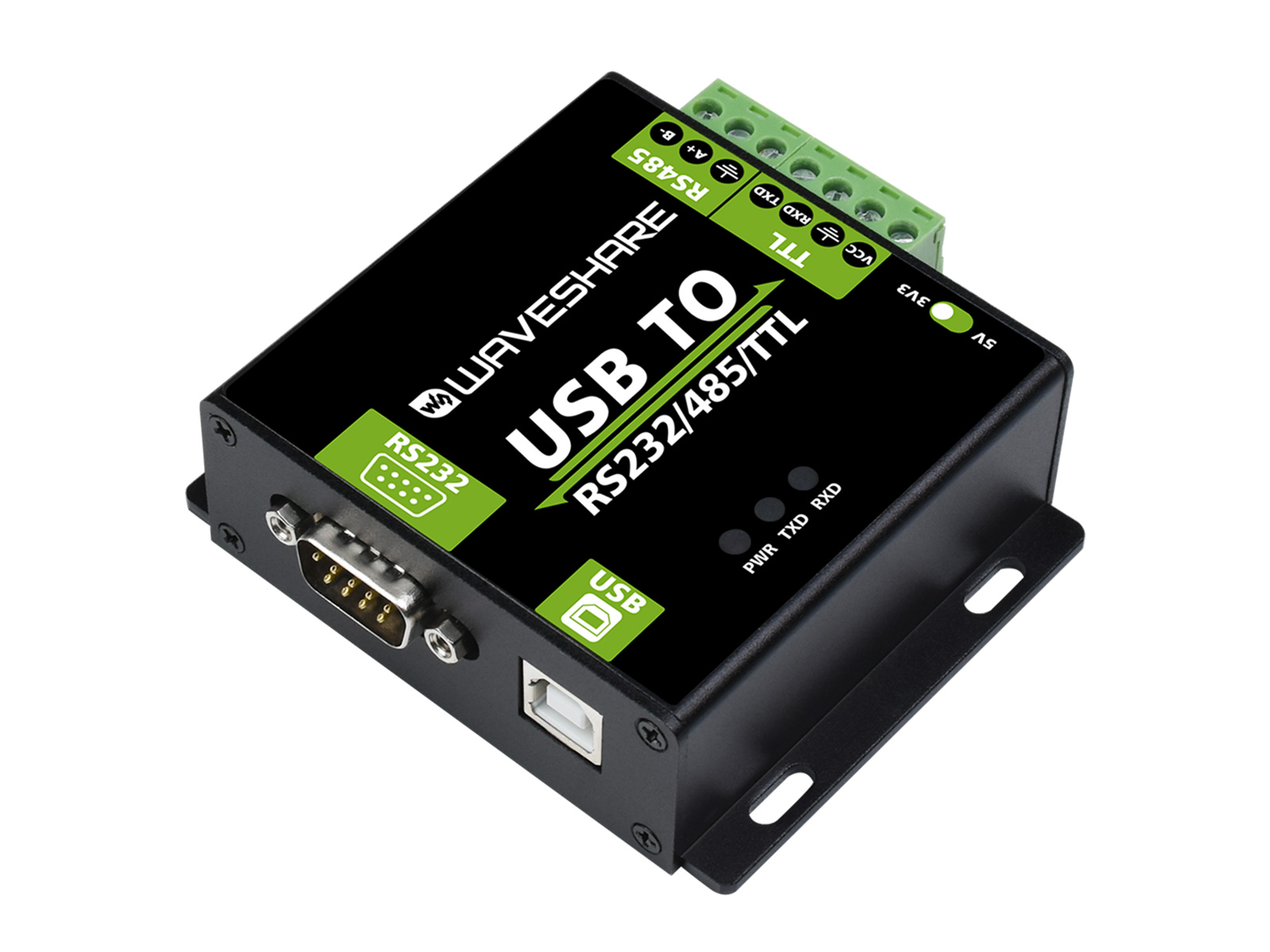 FT232RNL/CH343G USB-zu-RS232/485/TTL-Schnittstellenwandler, industrielle Isolation