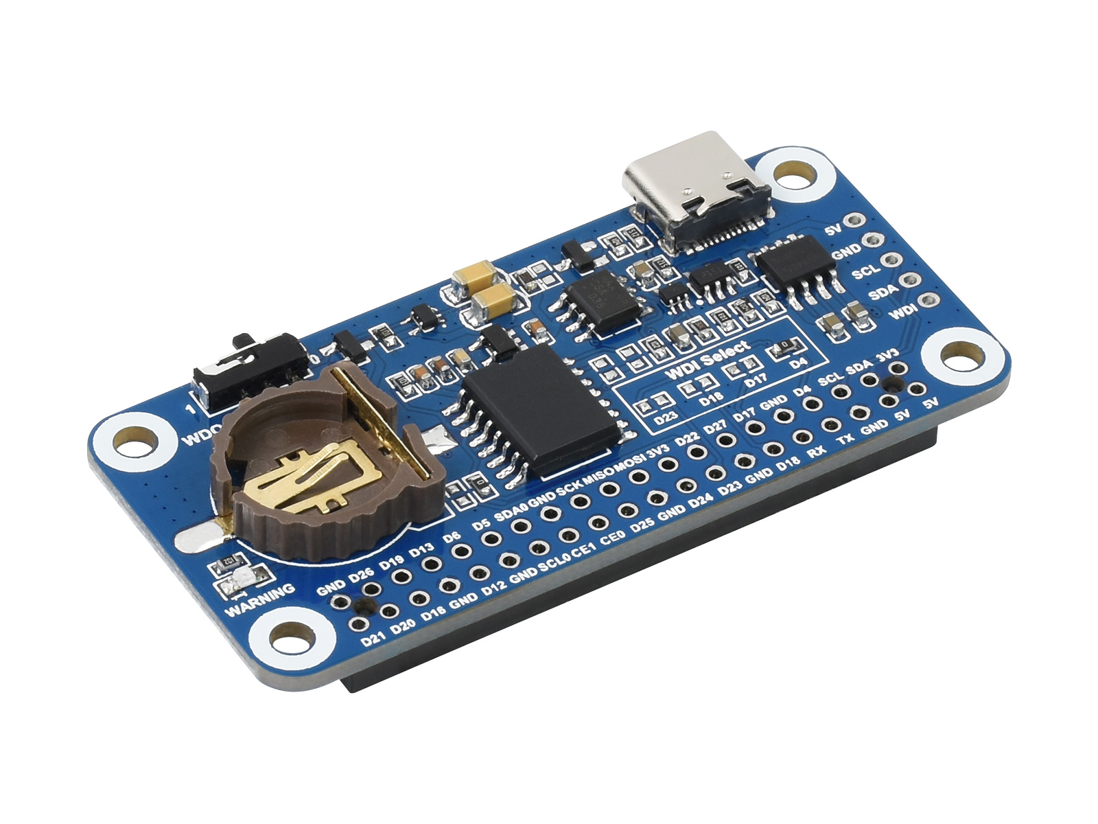 RTC WatchDog HAT für Raspberry Pi, Auto-Reset, Hochpräzise RTC