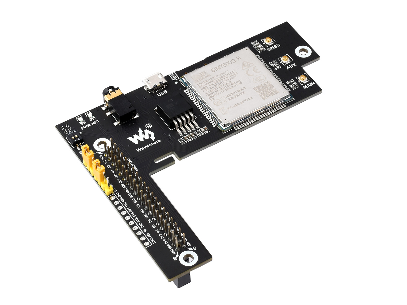 SIM7600G-H 4G / 3G / 2G / GNSS-Modul für Jetson Nano, LTE CAT4, weltweit einsetzbar