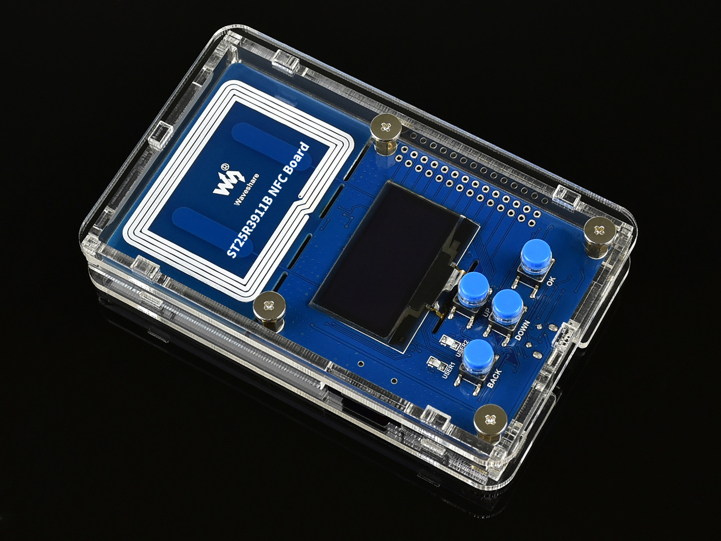 ST25R3911B NFC-Entwicklungsset, NFC-Lesegerät, STM32F103RCT6-Controller, Multi-NFC-Protokolle