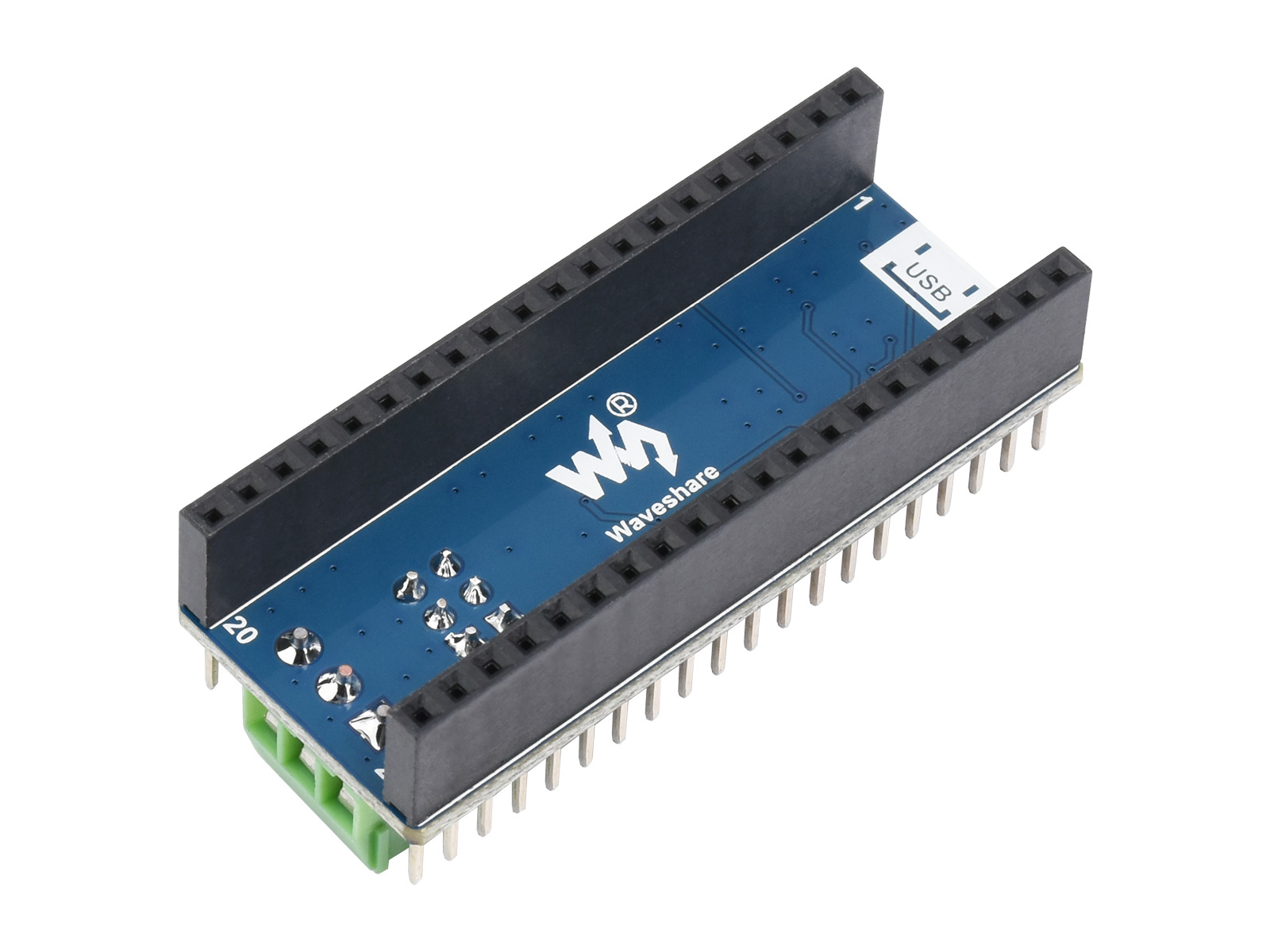 CAN-Bus-Modul (B) für Raspberry Pi Pico, ermöglicht Langstrecken-Kommunikation über SPI