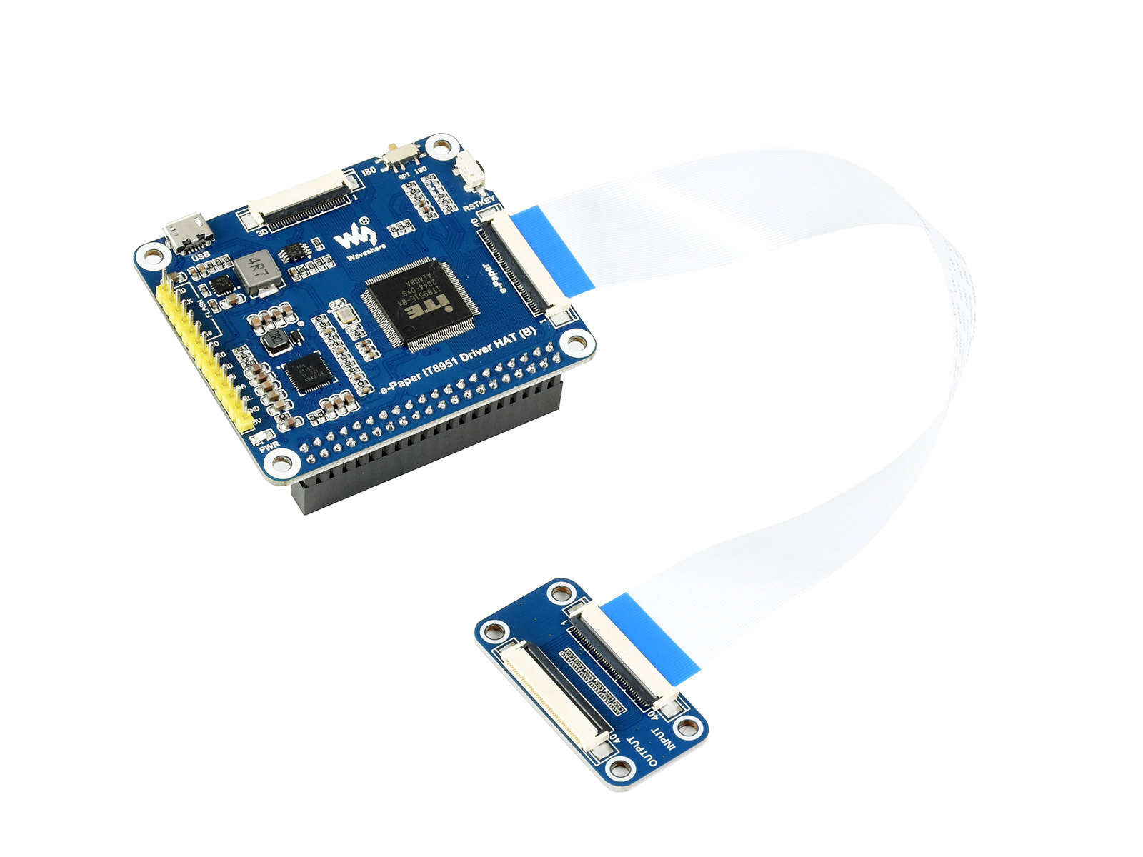 1872×1404, 7,8-Zoll E-Ink-Display-HAT für Raspberry Pi