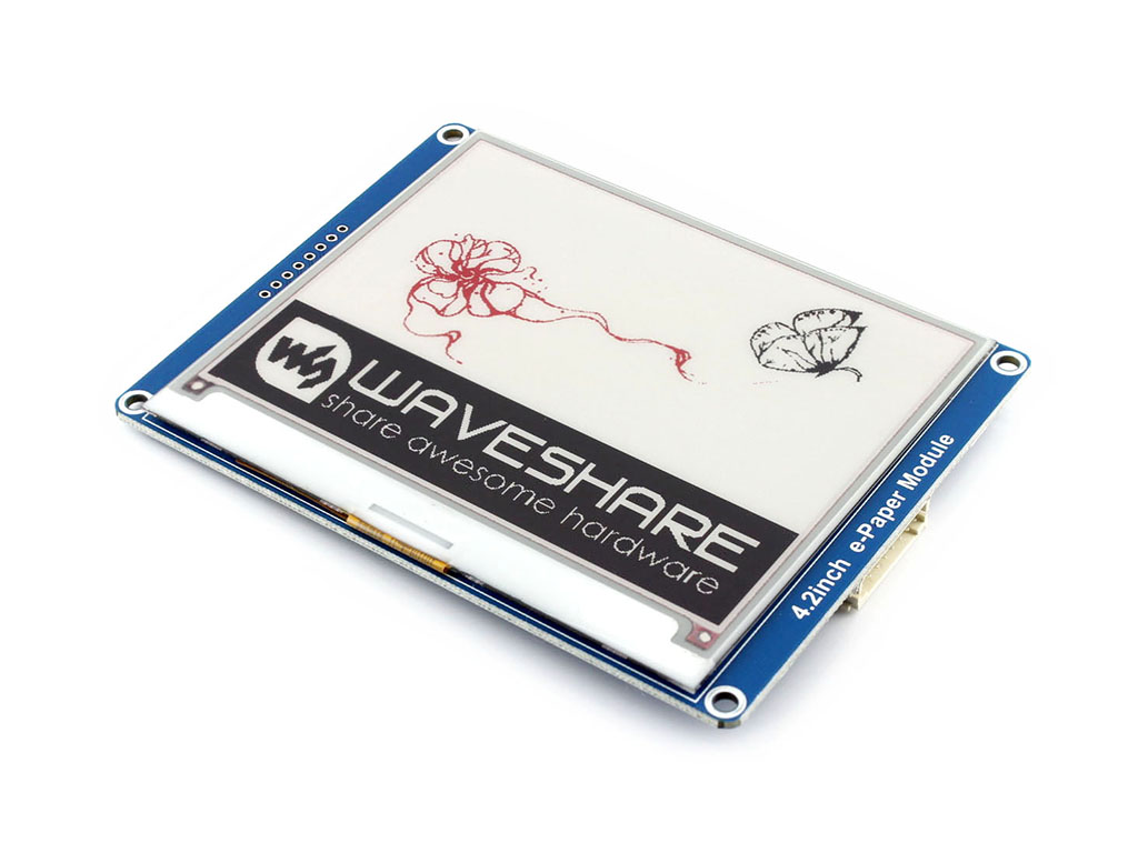 400x300, 4,2-Zoll E-Ink-Displaymodul, dreifarbig