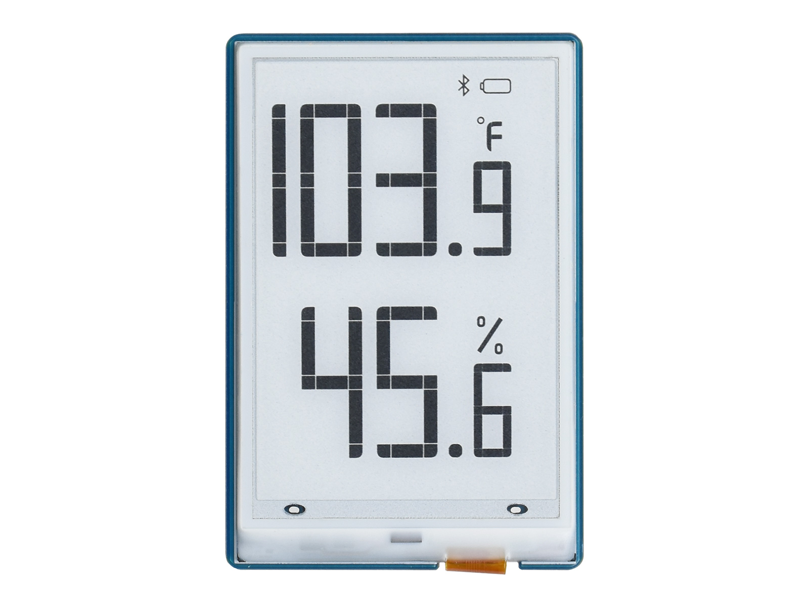 1,9-Zoll Segment-E-Paper-Modul, 91 Segmente, I2C-Bus, ideal für Temperatur- und Feuchtigkeitsmesser, Luftbefeuchter, Digitalmessgerät