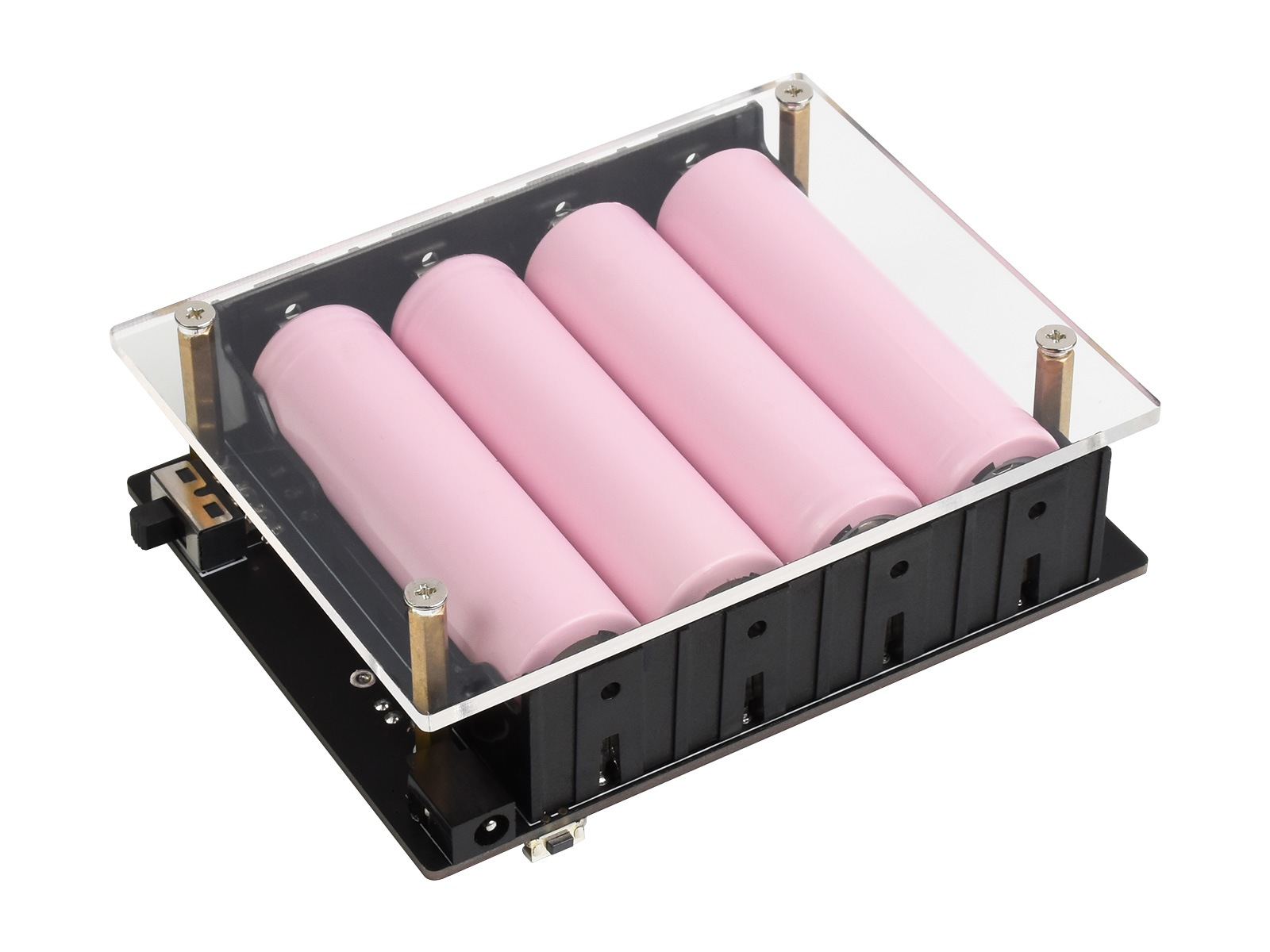 Unterbrechungsfreie Stromversorgung (USV) Modul (B) für Jetson Nano, 5V Ausgang, bis zu 5A Strom, Pogo Pins Anschluss