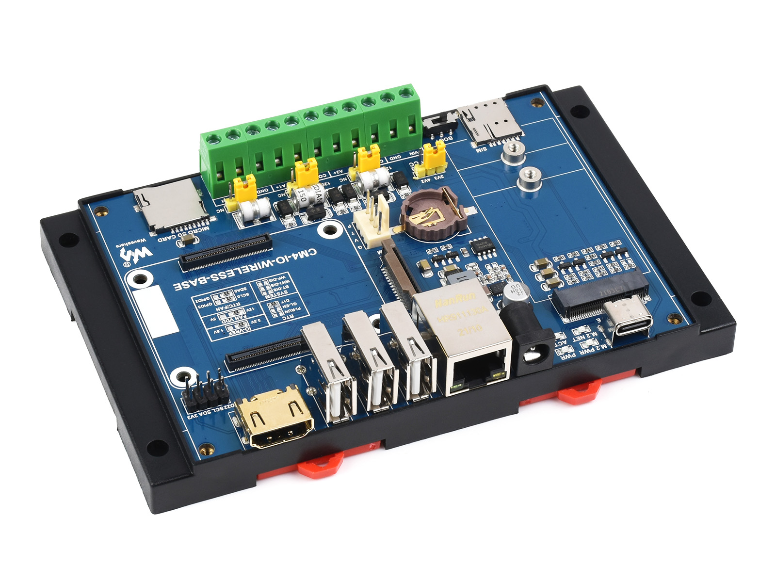 Industrielles IoT-Funk-Erweiterungsmodul, entwickelt für Raspberry Pi Compute Module 4