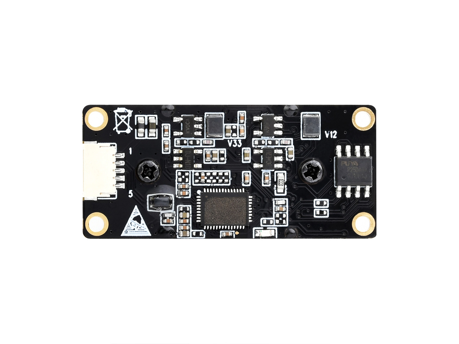 OV5693 5MP USB-Kamera, Festbrennweite, Autofokus, M12-Kameramodul, mit zwei integrierten Mikrofonen