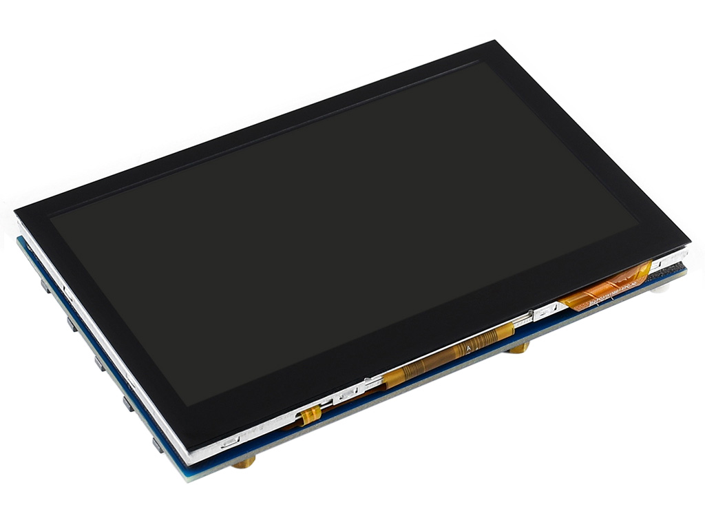4,3-Zoll kapazitiver Touchscreen-LCD (B), 800×480, HDMI, IPS, Unterstützung verschiedener Geräte & Systeme