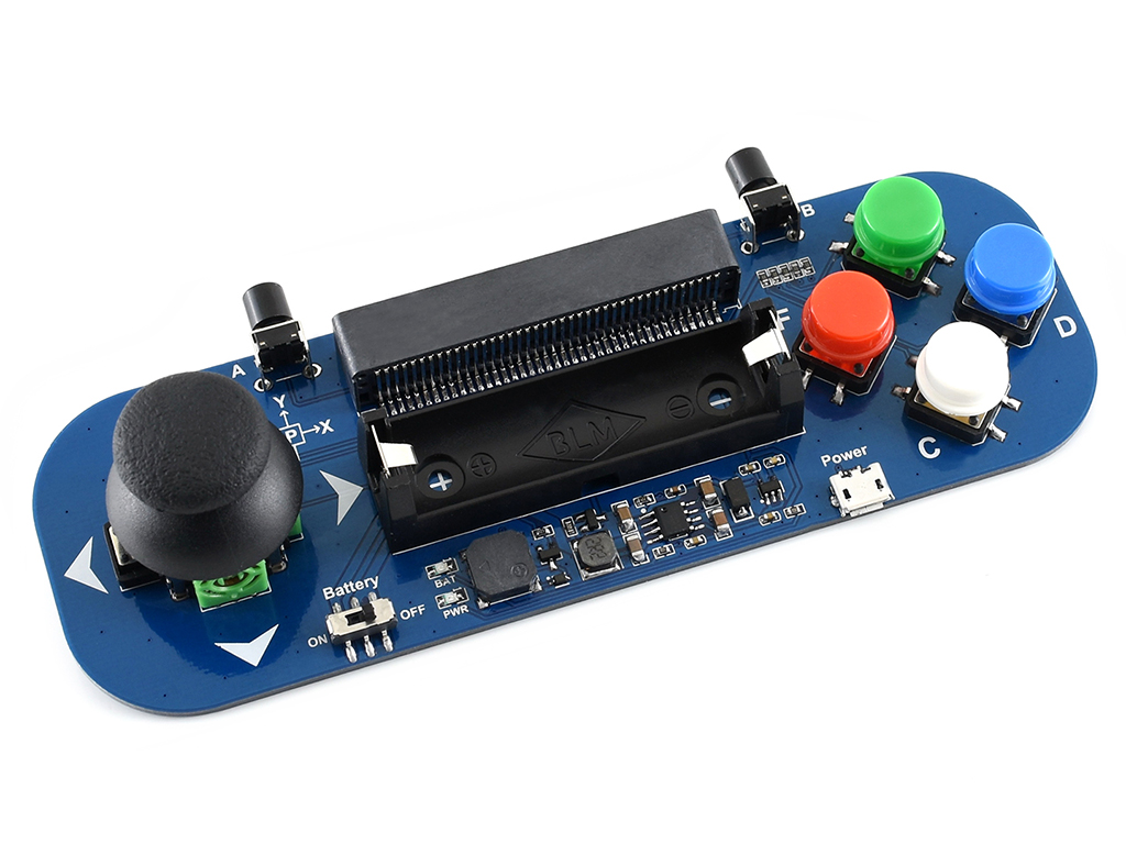 Gamepad-Modul für micro:bit, Joystick und Tasten