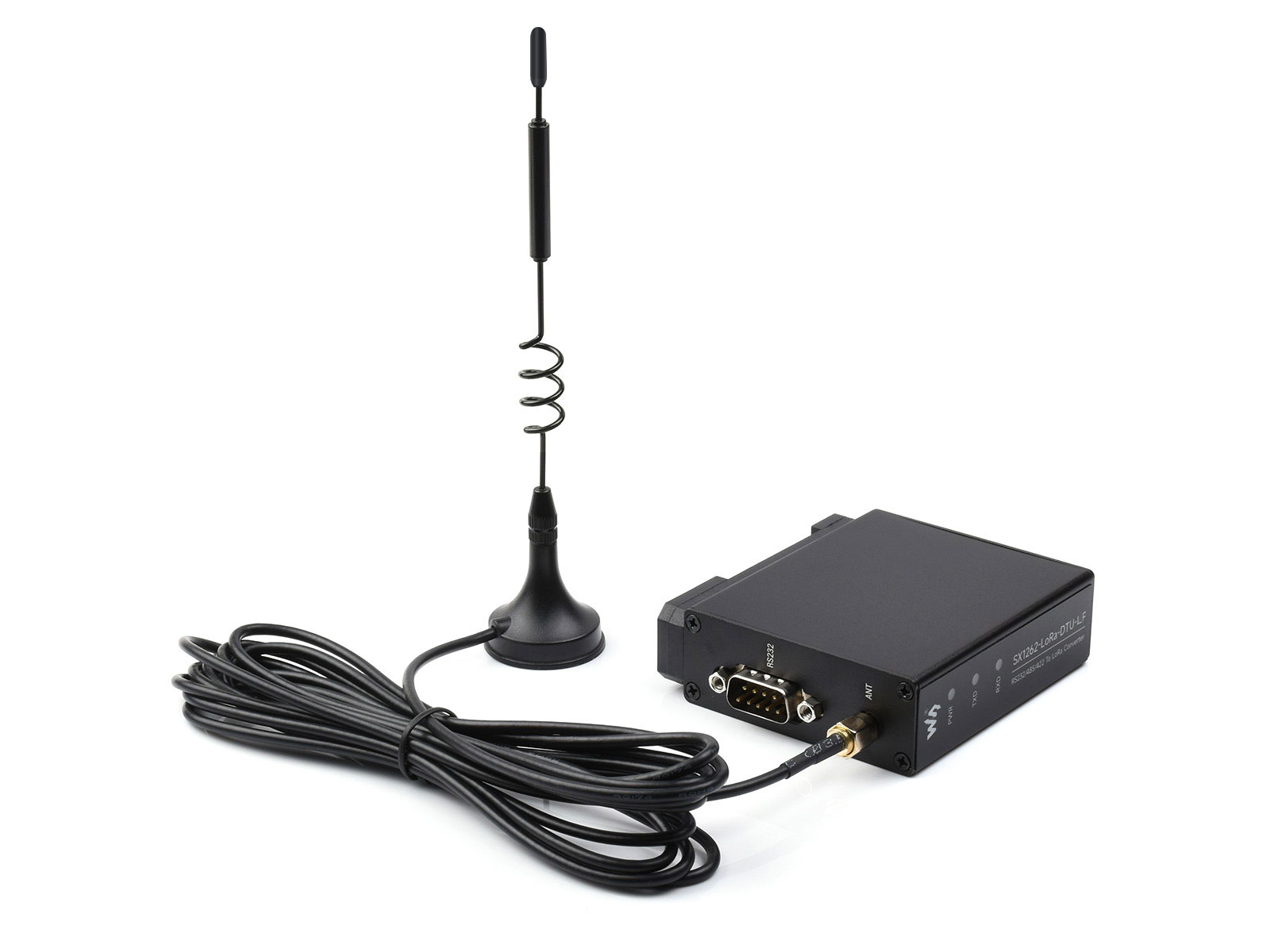 DIN-Schienen-Montage SX1262 LoRa-Datenübertragungseinheit, RS232/RS485/RS422 auf LoRa, geeignet für Sub-GHz-Band