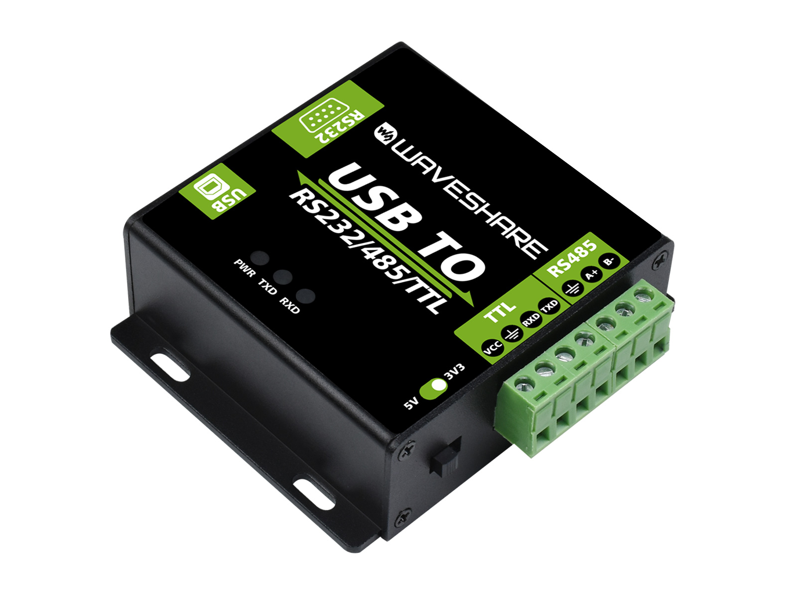 FT232RNL/CH343G USB-zu-RS232/485/TTL-Schnittstellenwandler, industrielle Isolation