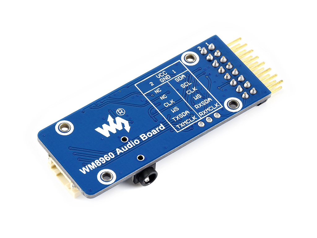 WM8960 Stereo-CODEC-Audiomodul, Wiedergabe/Aufnahme