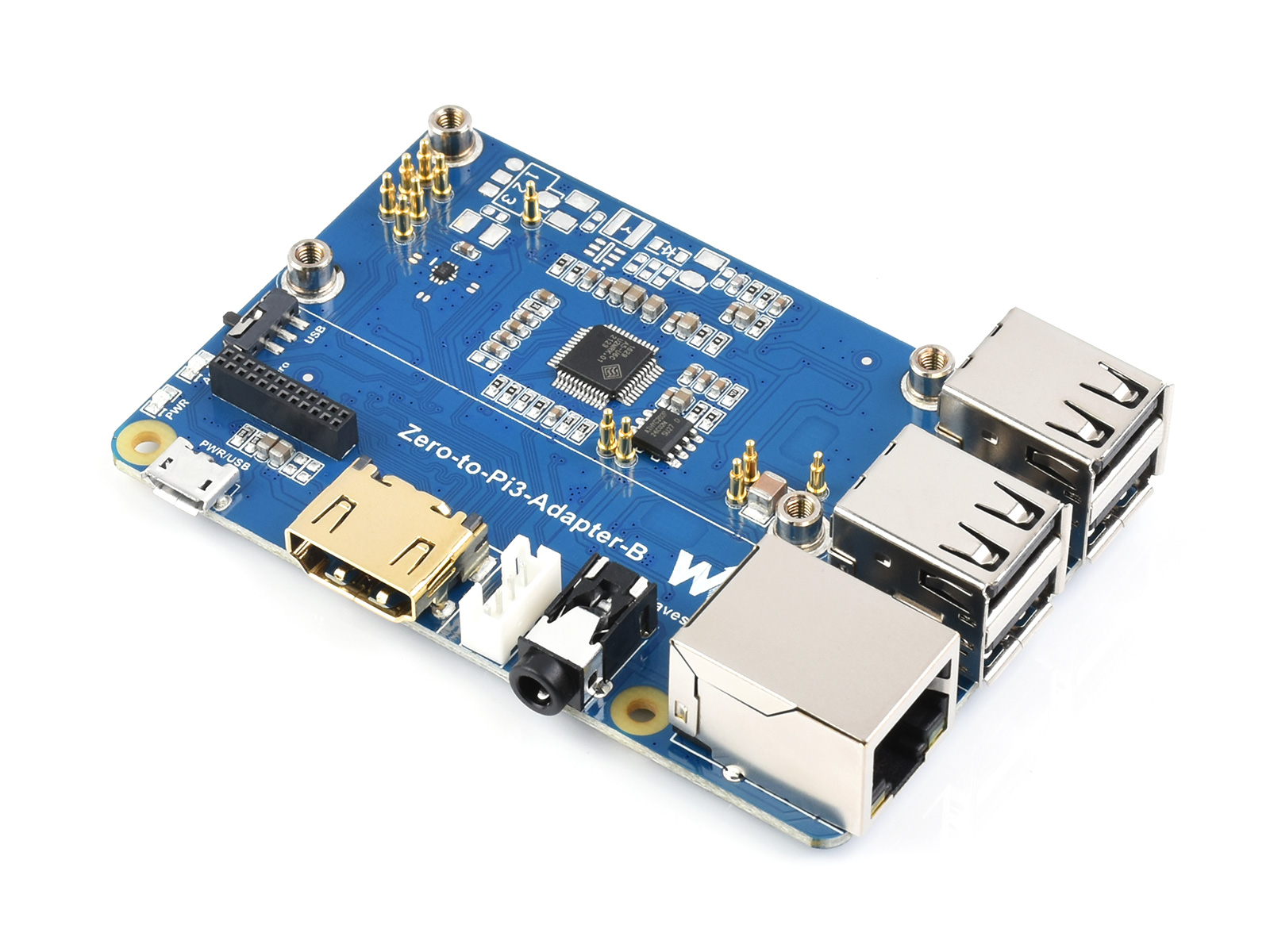 Raspberry Pi Zero 2W auf 3B Adapter, Alternative Lösung für Raspberry Pi 3 Model B/B+