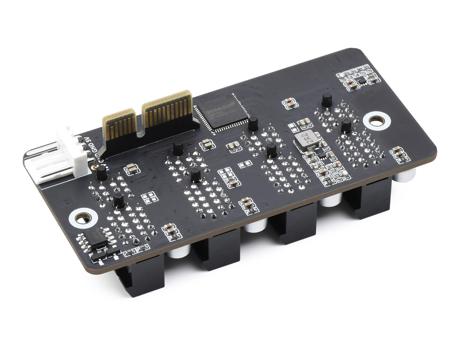 Erweiterter 4-Ch PCIe Gen 2 ×1 Expander, stabile Leistung, treiberfrei