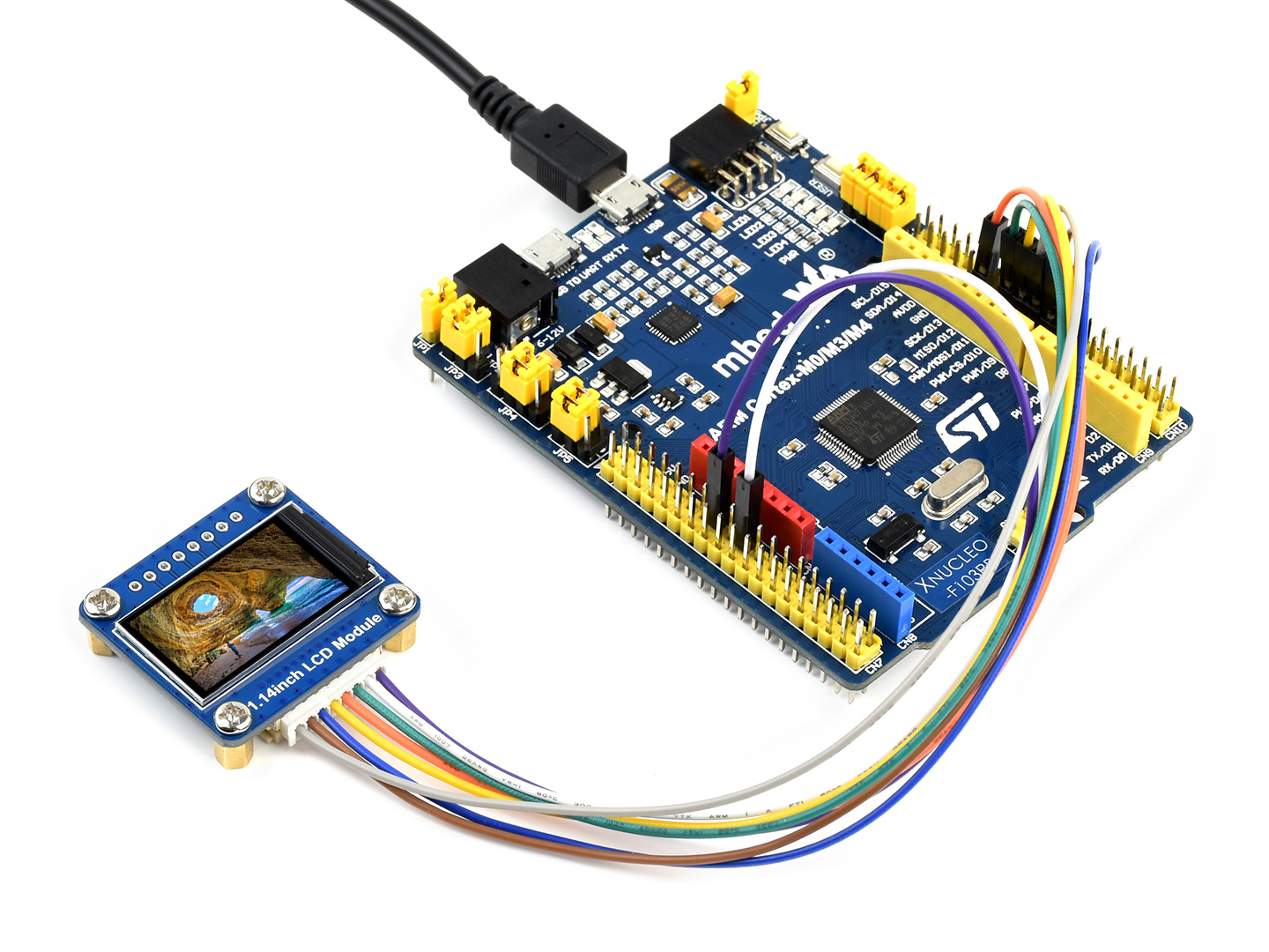 240×135, Allgemeines 1,14-Zoll-LCD-Displaymodul, IPS, 65K RGB