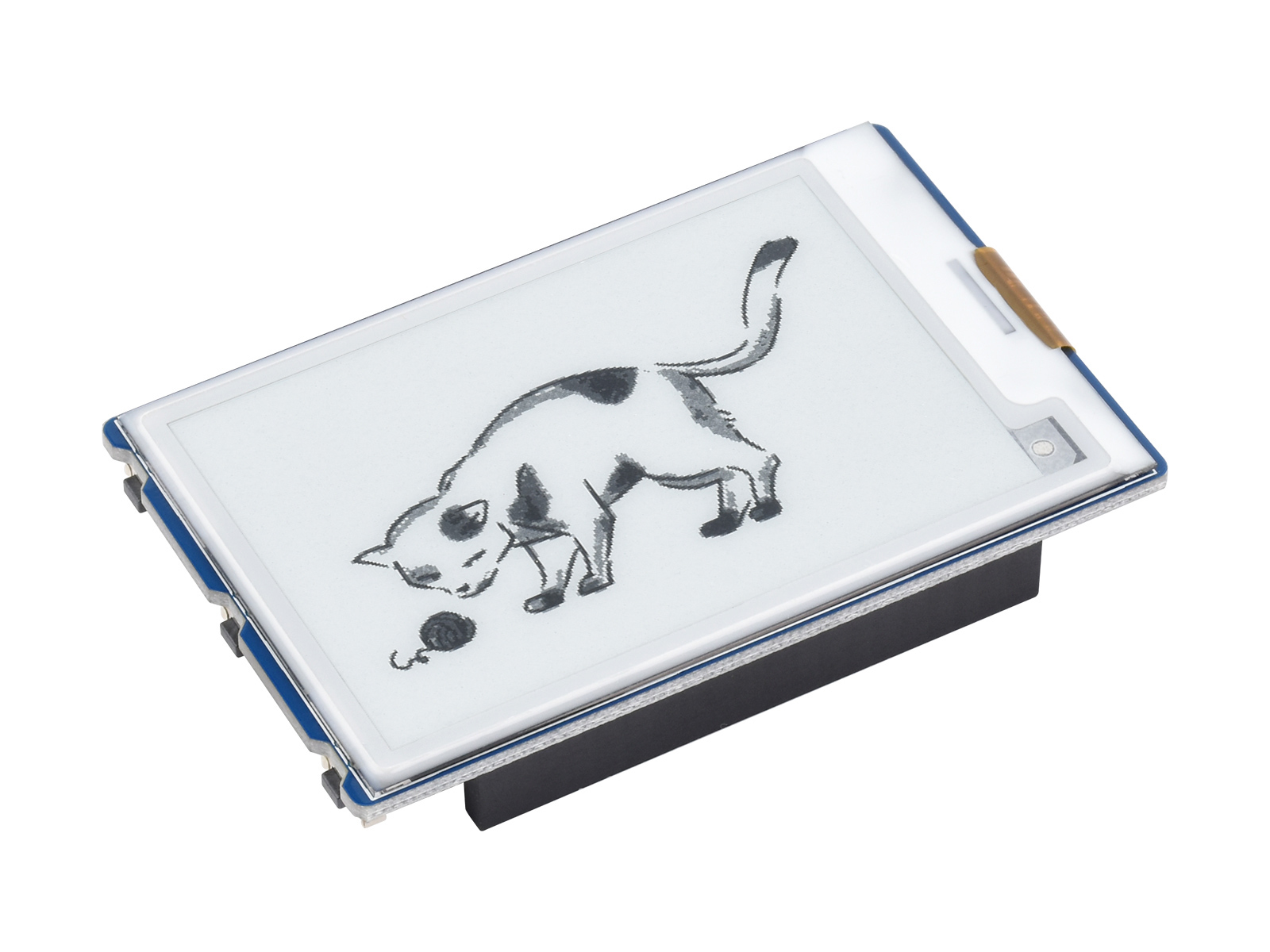 2,7-Zoll E-Paper E-Ink Displaymodul für Raspberry Pi Pico, 264×176, Schwarz/Weiß, 4 Graustufen, SPI