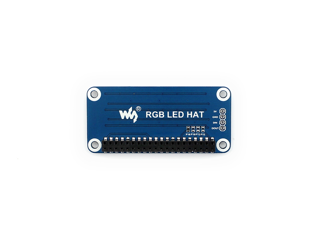 True Color RGB LED HAT für Raspberry Pi, farbenfrohe Anzeige