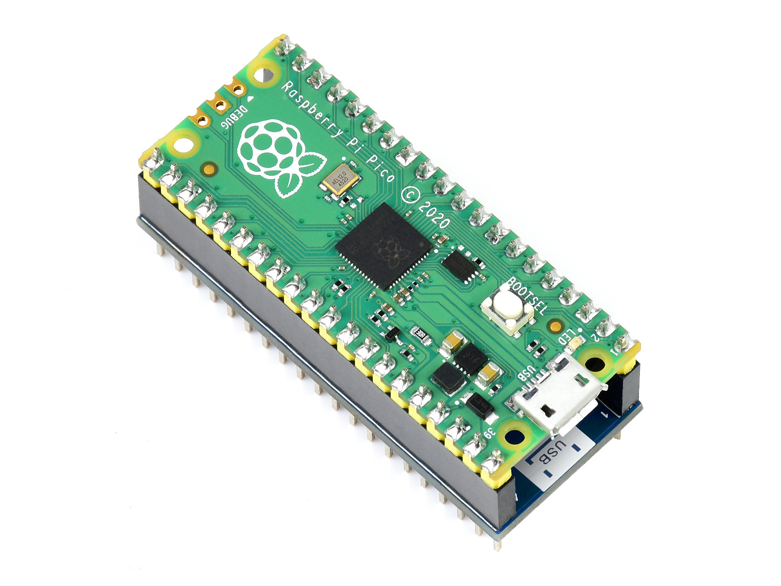 Präzises RTC-Modul für Raspberry Pi Pico, Onboard DS3231-Chip