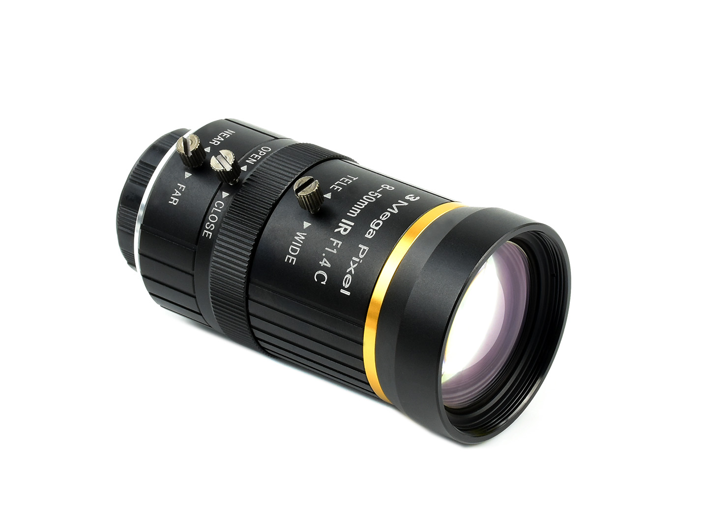 8-50mm Zoomobjektiv für Raspberry Pi Hochwertige Kamera