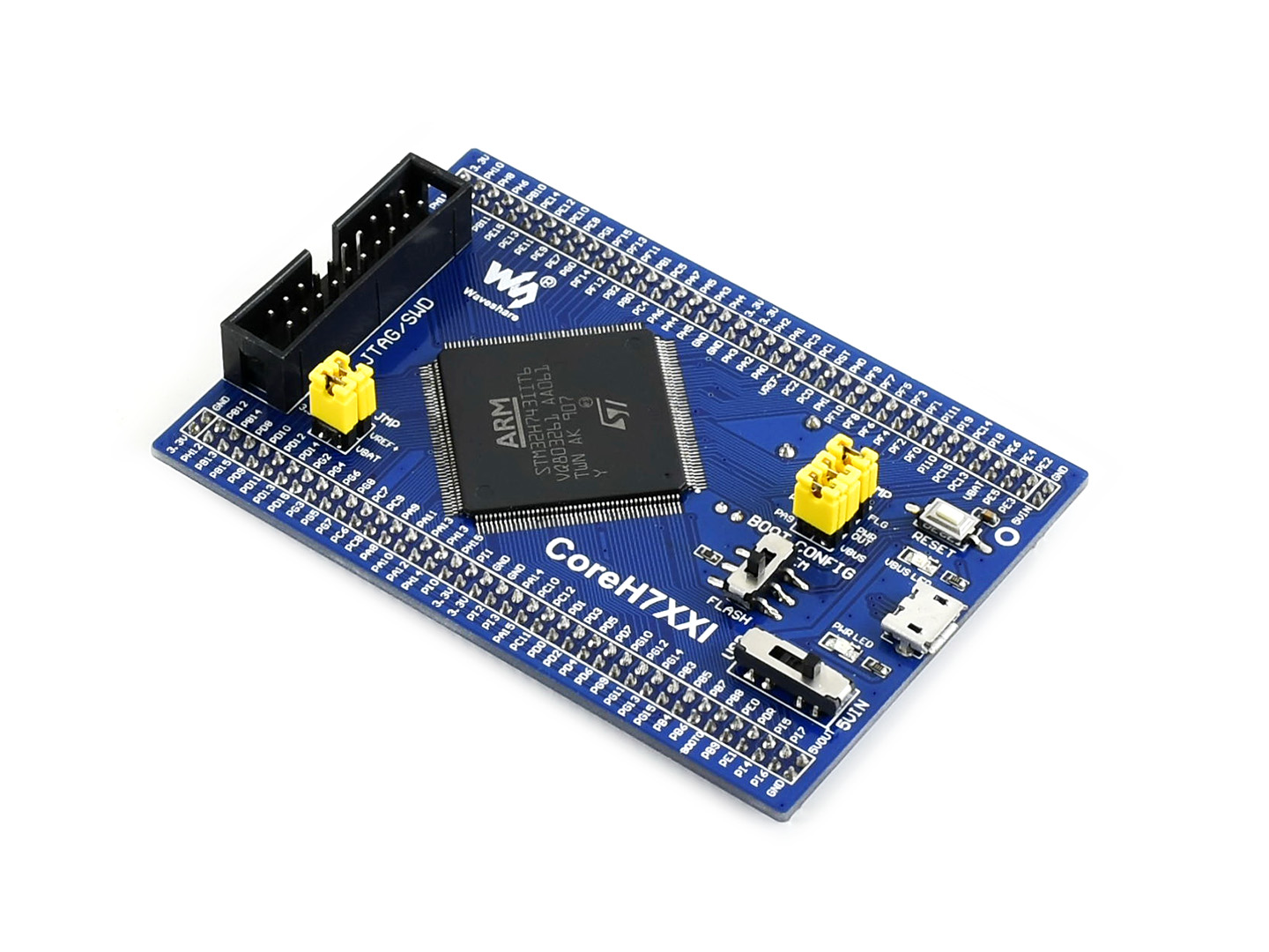 CoreH743I, STM32 STM32H743IIT6 MCU-Kernplatine
