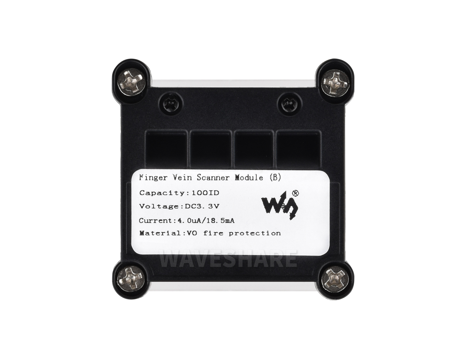 Dünnes Fingerad-Erkennungsmodul (B), eingebauter Cortex-Kern, USB-freie Anpassungsfähigkeit, UART-Kommunikationsschnittstelle, Fingerad-Lebenderkennung