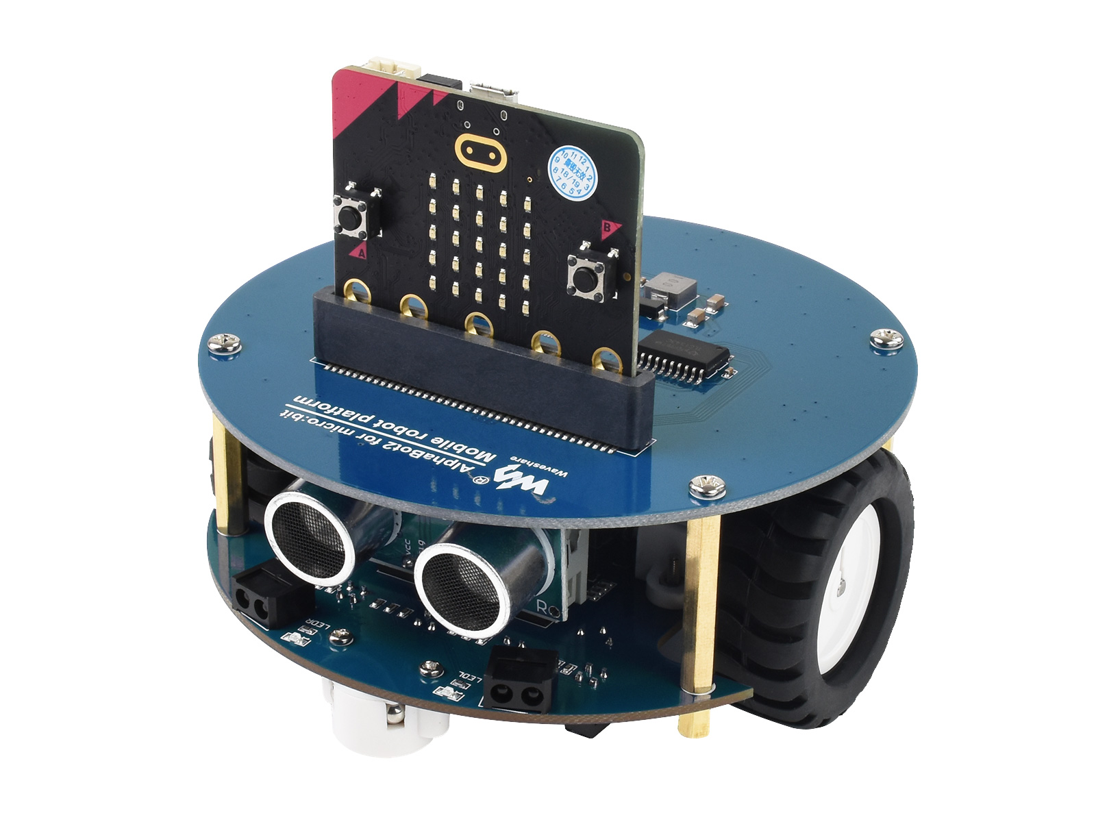 AlphaBot2 Roboter-Bausatz auf Basis von BBC micro:bit (optional)