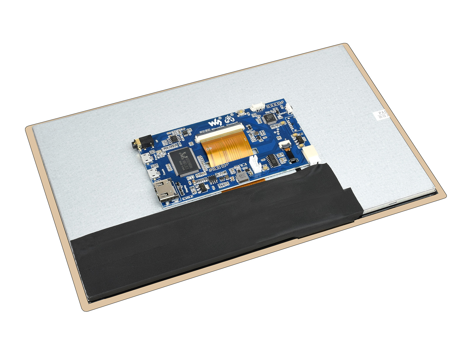 10,1-Zoll-QLED-Quantum-Dot-Display, kapazitives Touchscreen, 1280×720, G+G-Verglasung, Unterstützung verschiedener Systeme