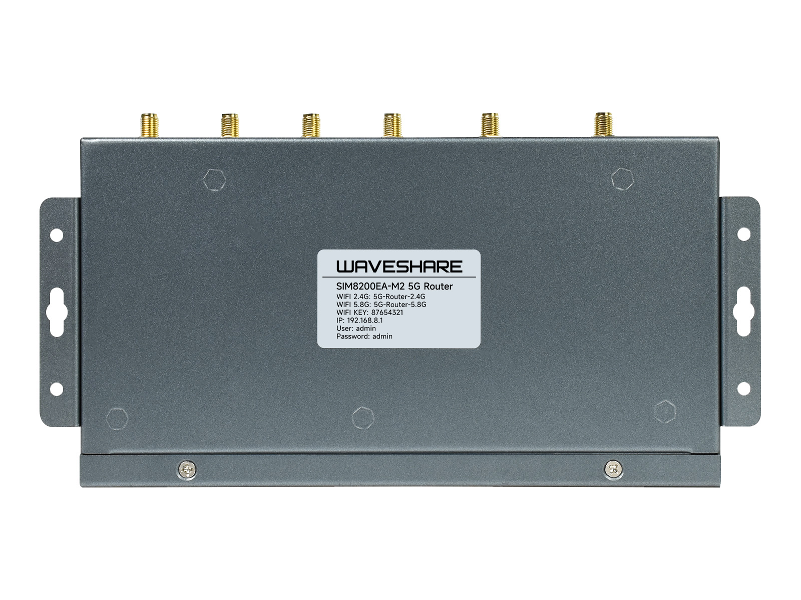 SIM8200EA-M2 Industrie-5G-Router, Wireless CPE, 5G/4G/3G-Unterstützung, Snapdragon X55, Multimode Multiband
