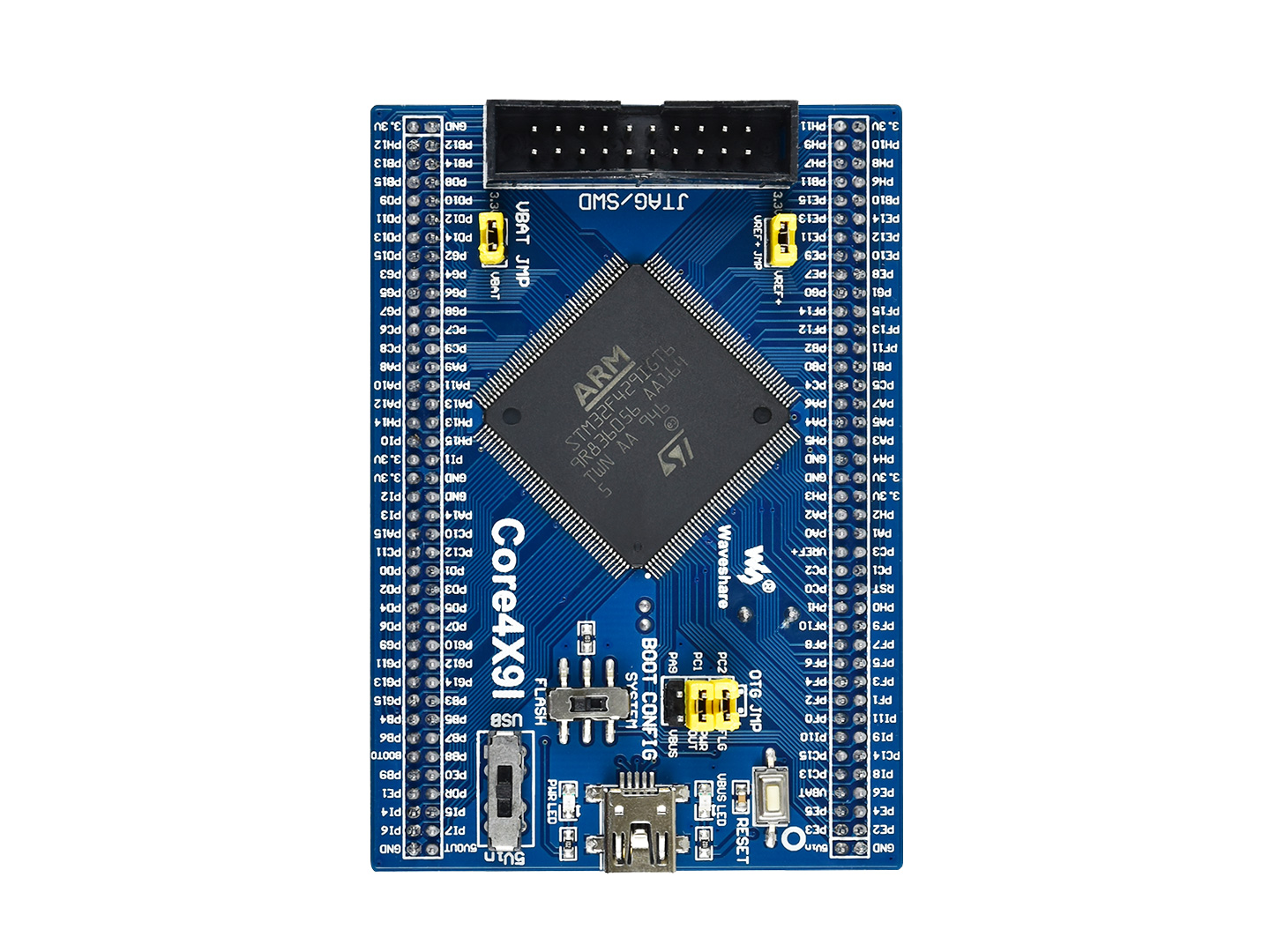Core429I, STM32F4 Kernplatine