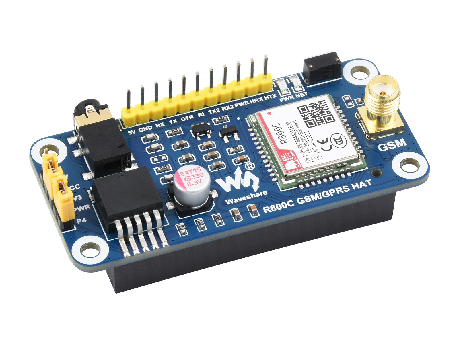 R800C GSM/GPRS HAT für Raspberry Pi