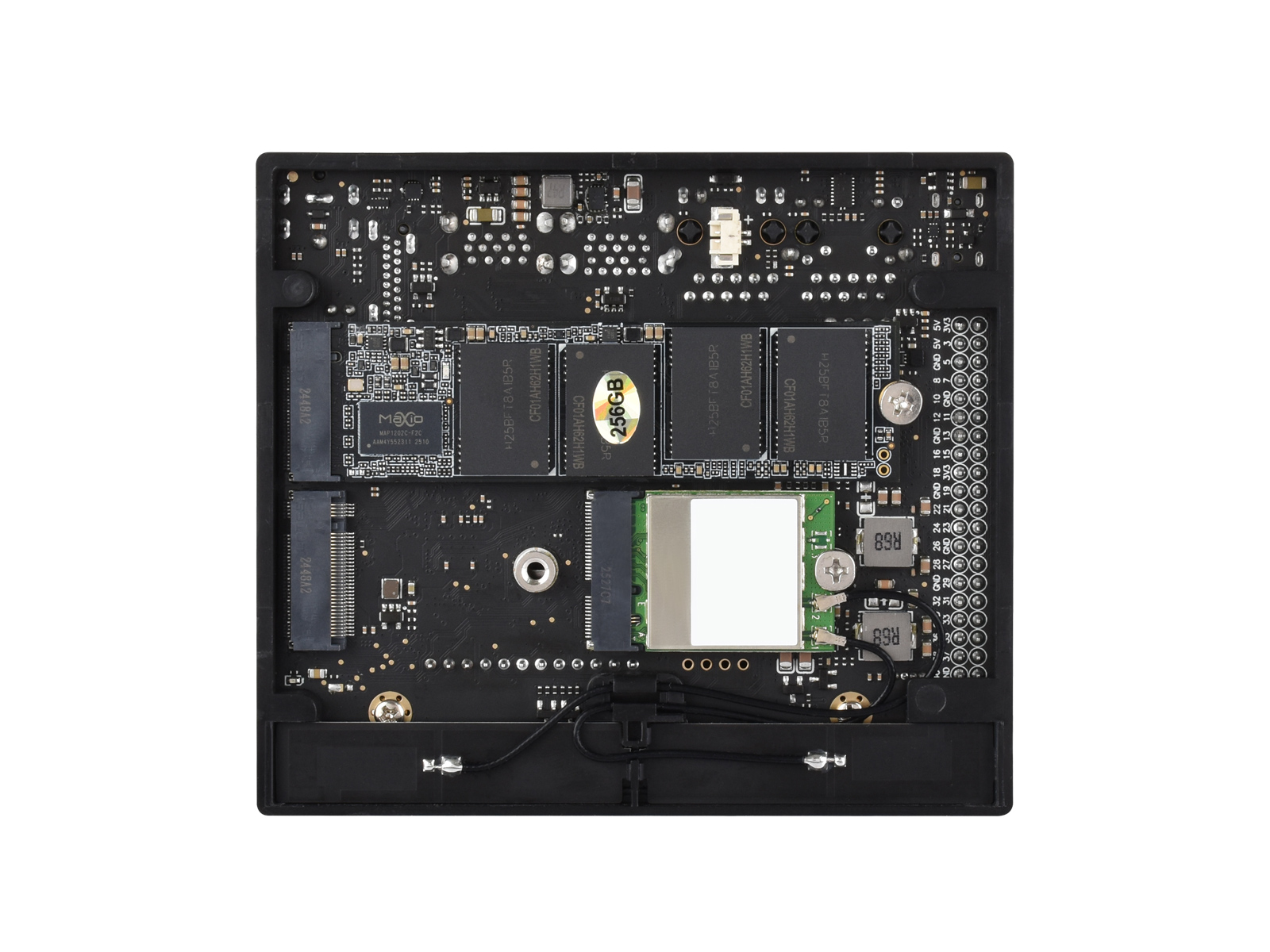Jetson Orin Nano AI Dual ETH Entwicklungskit für eingebettete und Edge-Systeme, Optionen für 4GB/8GB Speicher Jetson Orin Nano Modul
