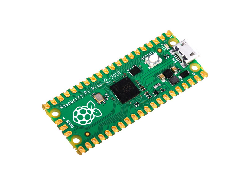 Raspberry Pi Pico, ein kostengünstiges Mikrocontroller-Board mit hoher Leistungsfähigkeit und flexiblen digitalen Schnittstellen