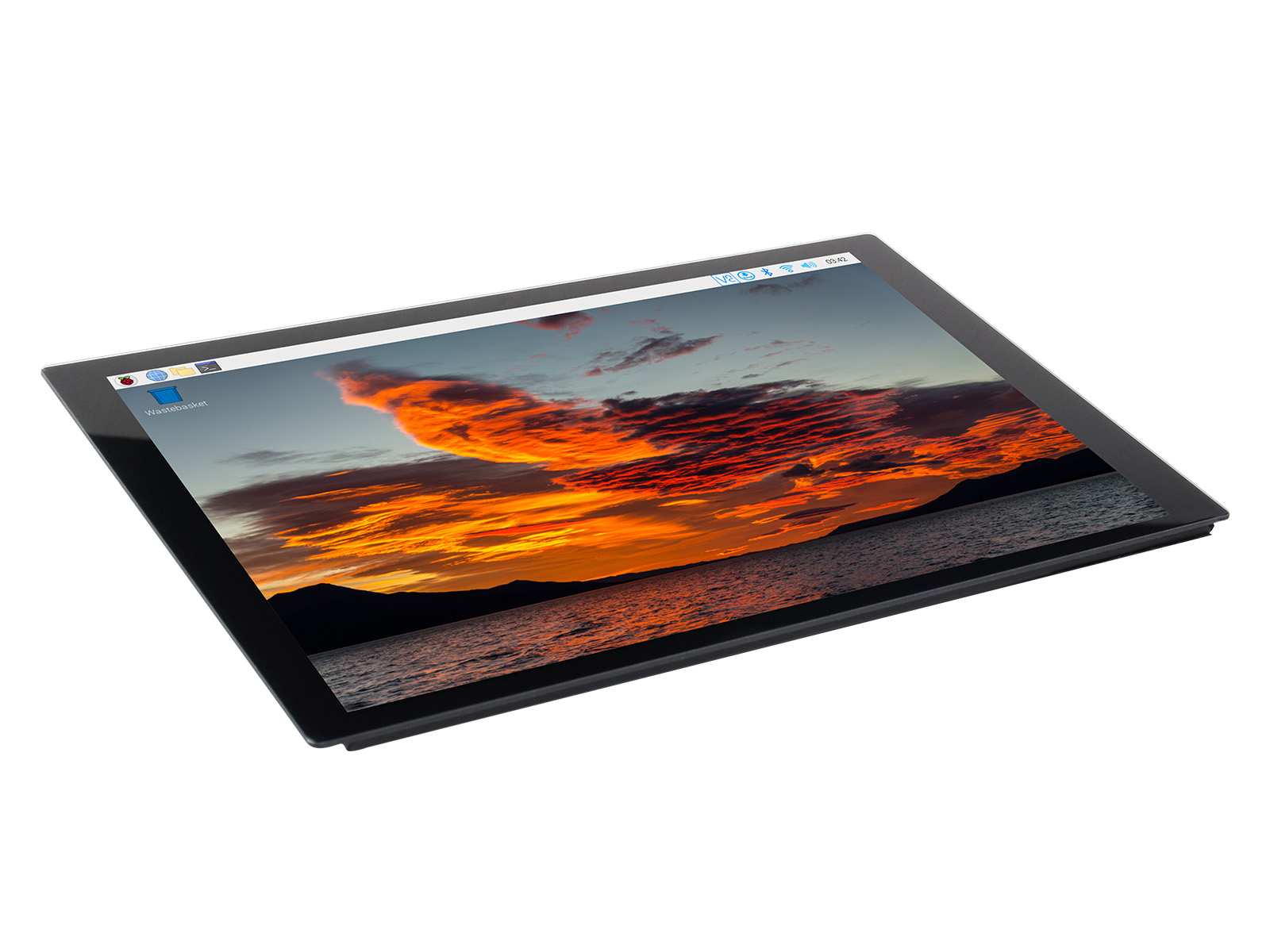 8-Zoll kapazitiver Touchscreen für Raspberry Pi, 1280×800, IPS, DSI-Schnittstelle