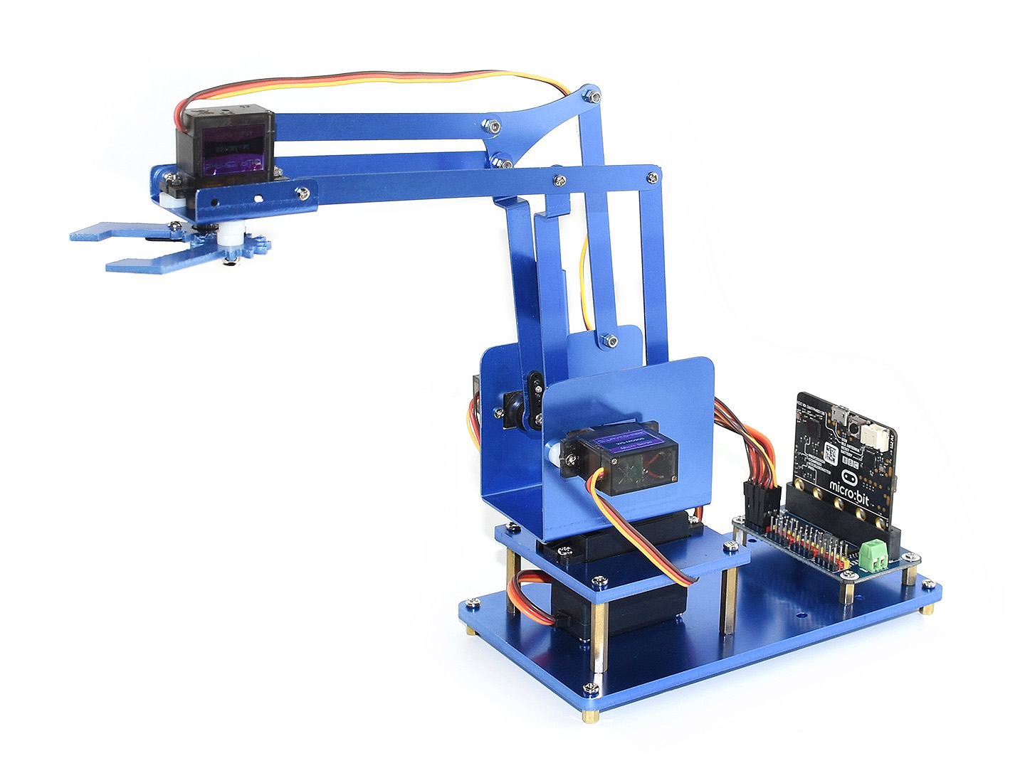4-DOF Metall-Roboterarm-Bausatz für micro:bit, Bluetooth